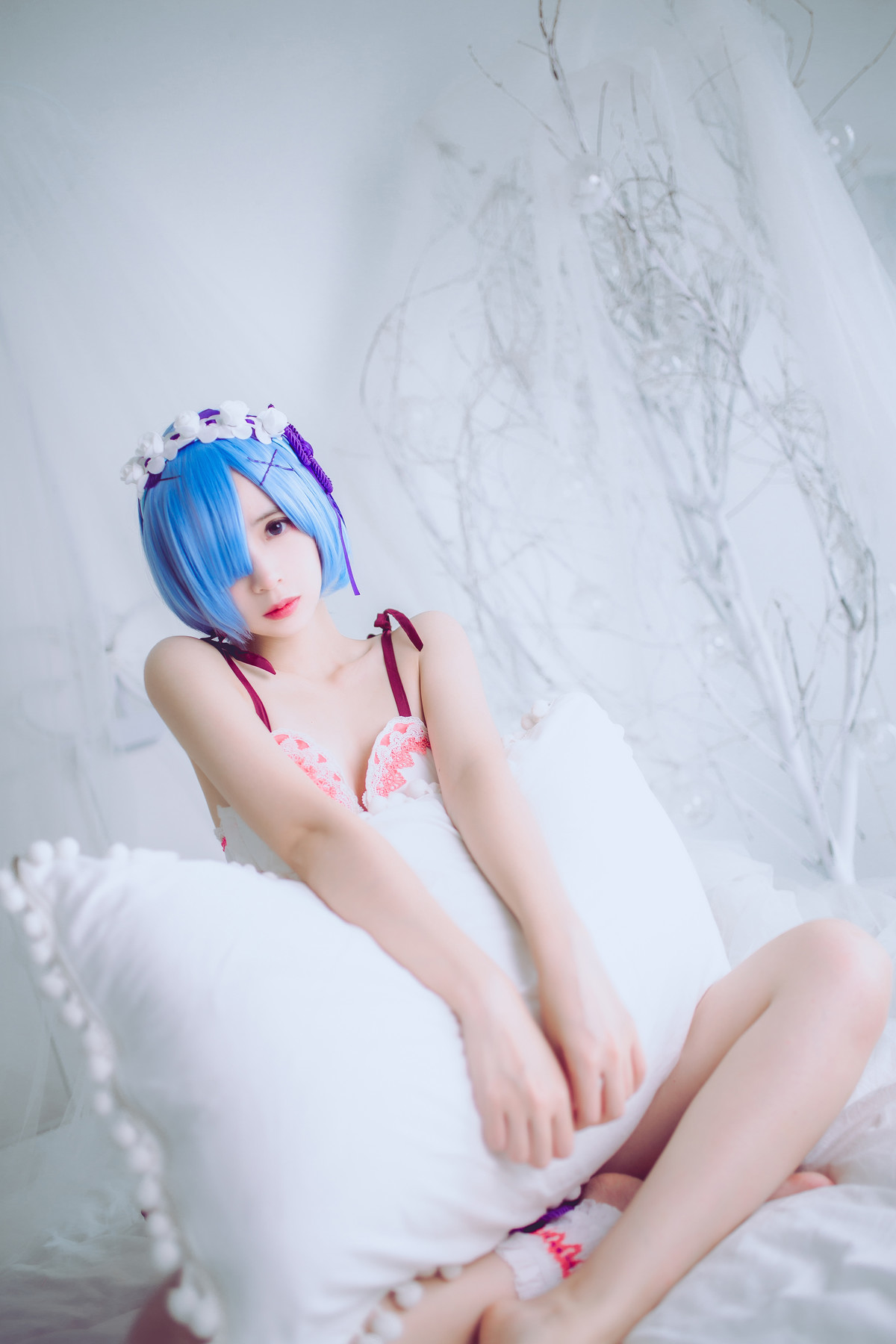 Cosplay 疯猫ss 蕾姆 29