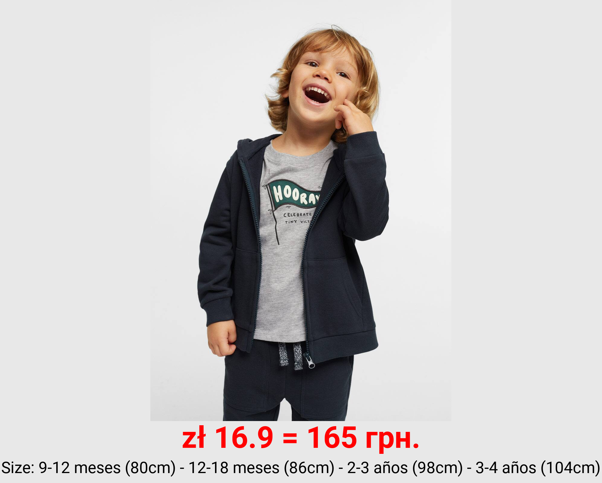 Sudadera algodón capucha