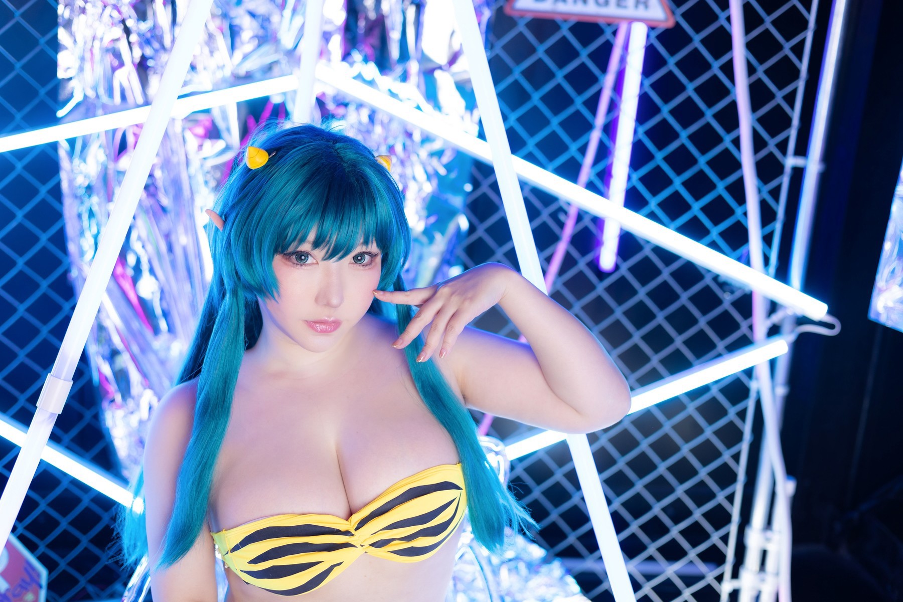 Cosplay SAKUサク Lum ラム うる星やつら Set.04 23