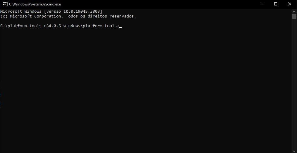 Como Abrir o Cmd Na Pasta Do plataform tools Telegraph