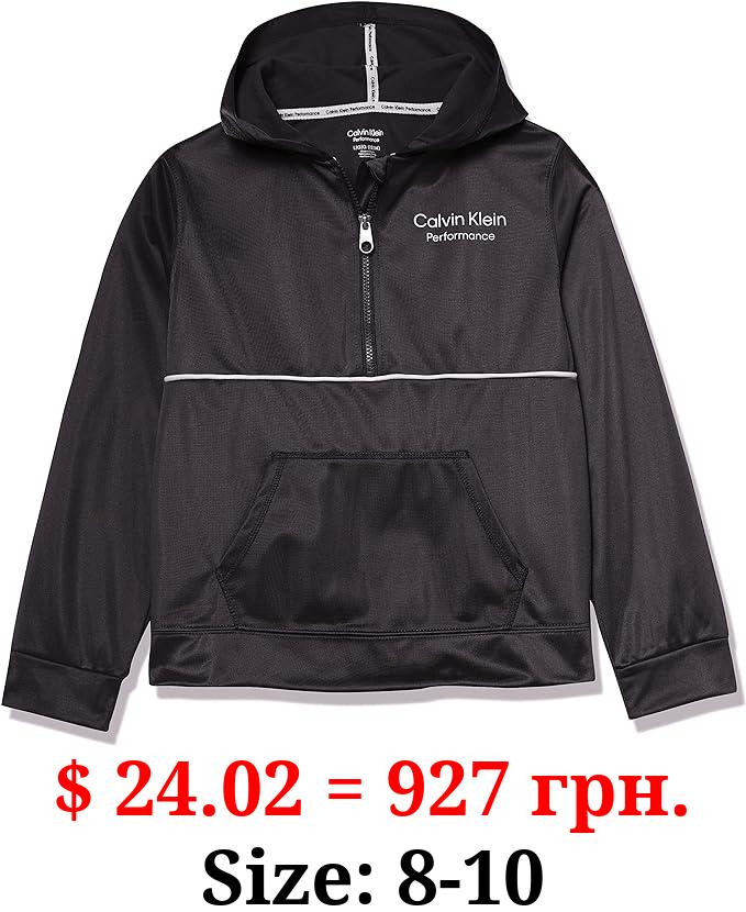 Calvin Klein Girls' Performance Sport Hoodie Sweatshirt
