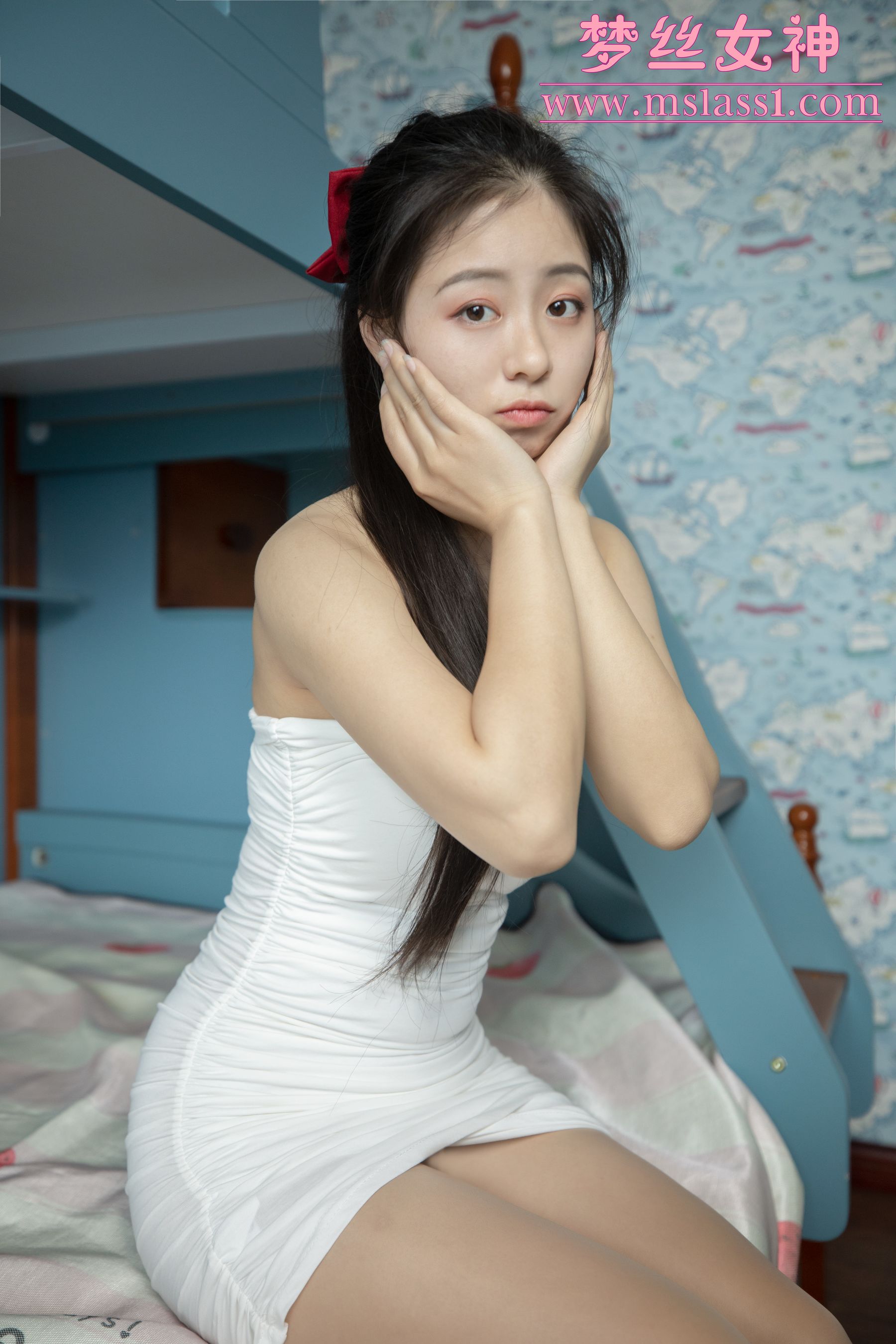 [梦丝女神MSLASS]_紫馨_一发收藏-写真图集共12P 3