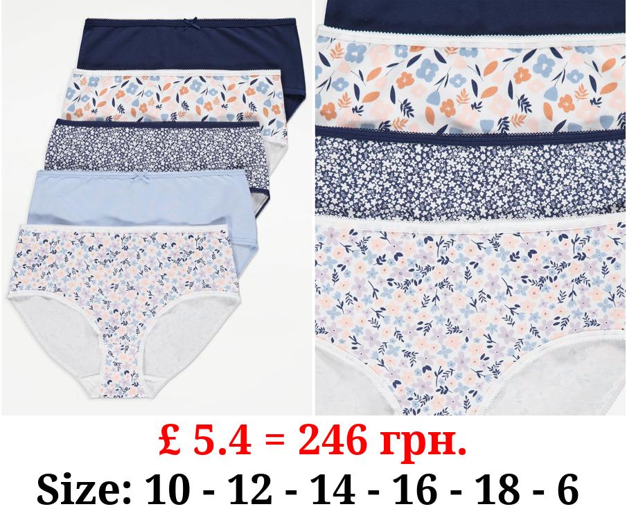 Midi Knickers 5 Pack