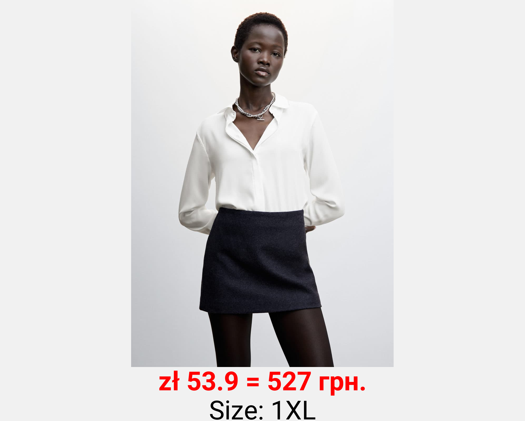 Camisa fluida botones