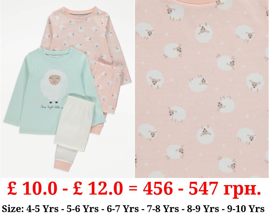 Sheep Pyjamas 2 Pack