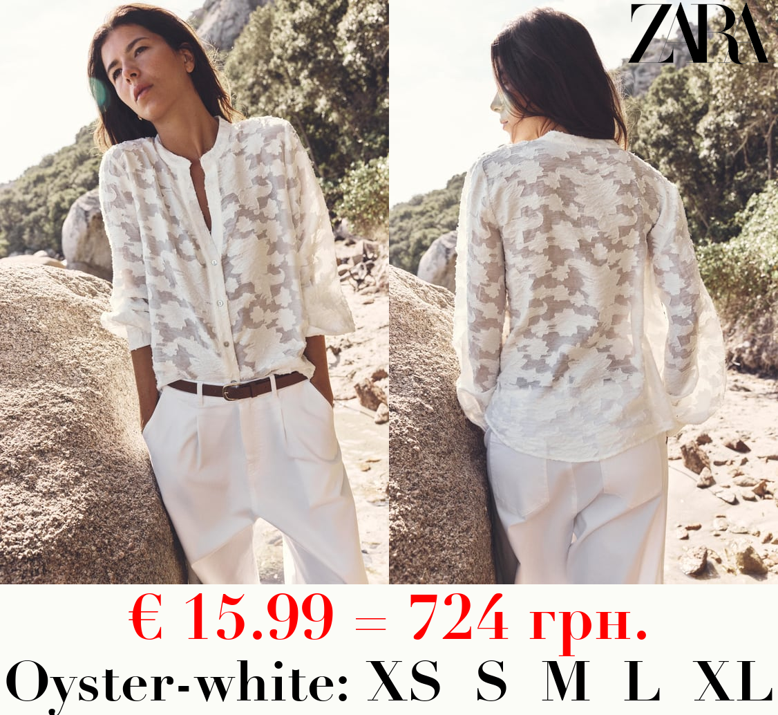 DEVORÉ CONTRAST SHIRT