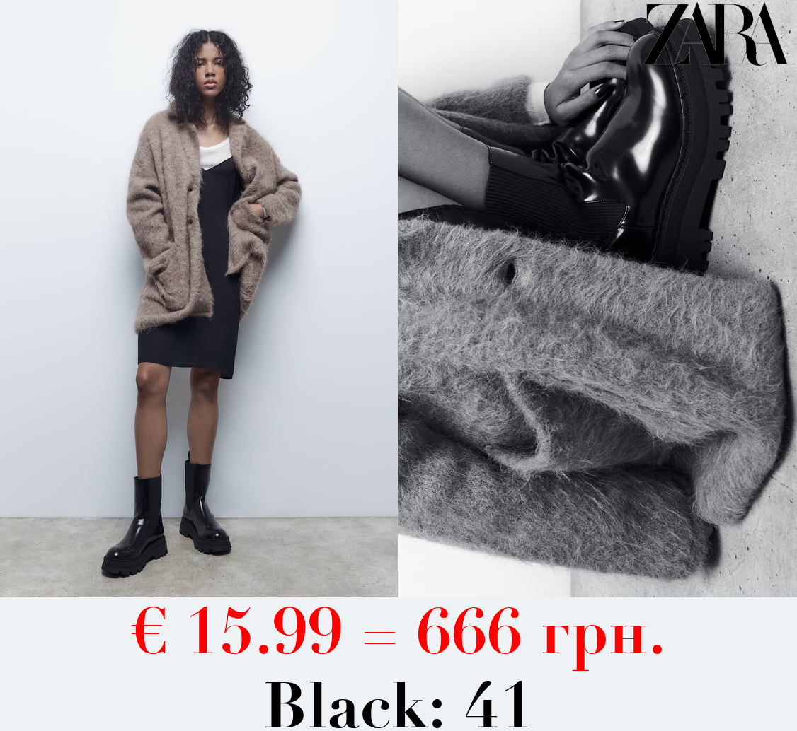 TRACK SOLE CHELSEA BOOTS