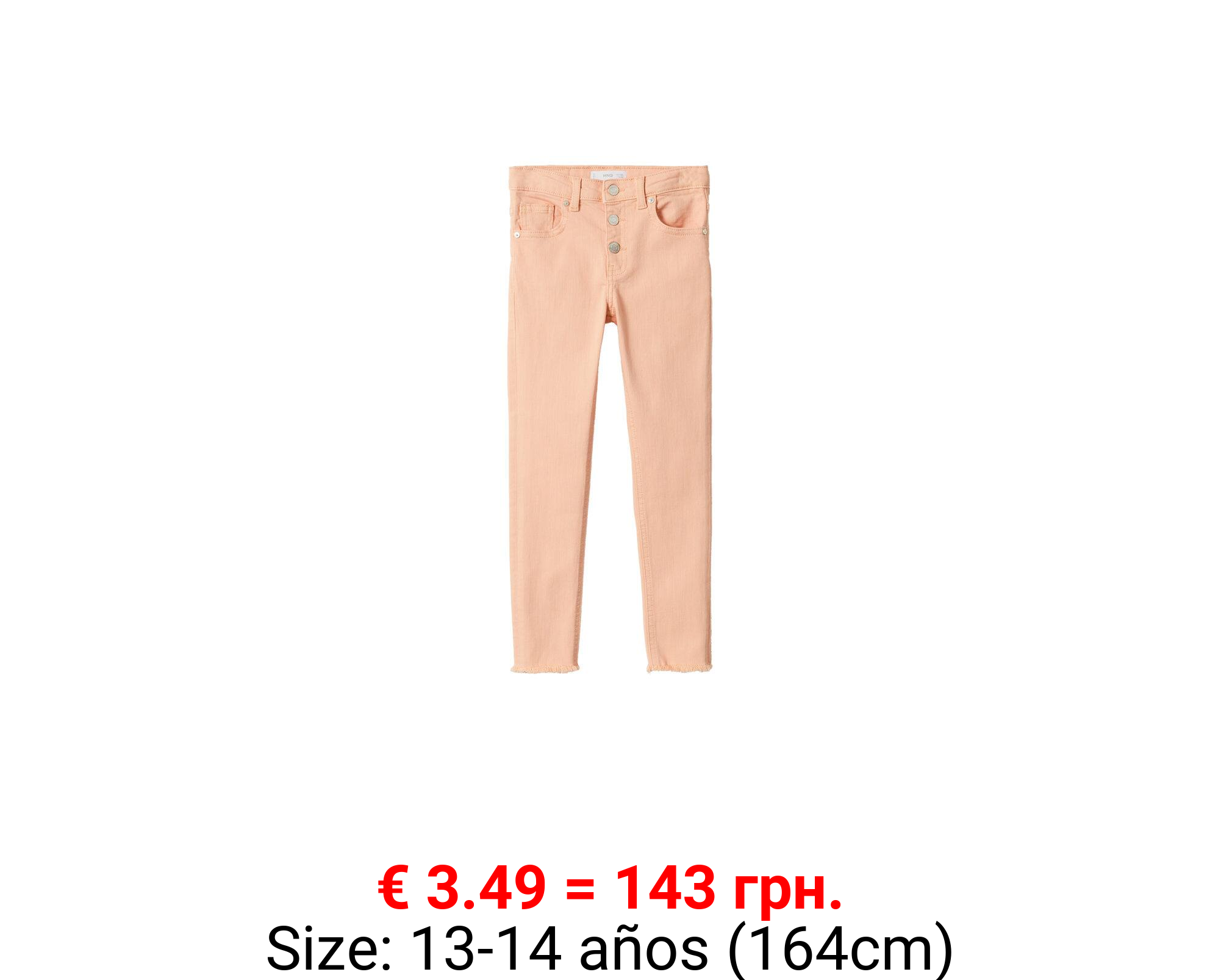 Jeans skinny botones