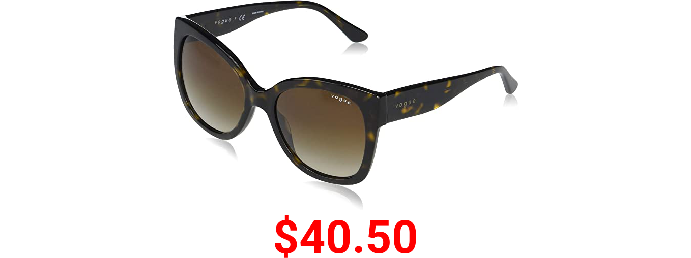 Vogue Eyewear Women's Vo5338s Butterfly Sunglasses