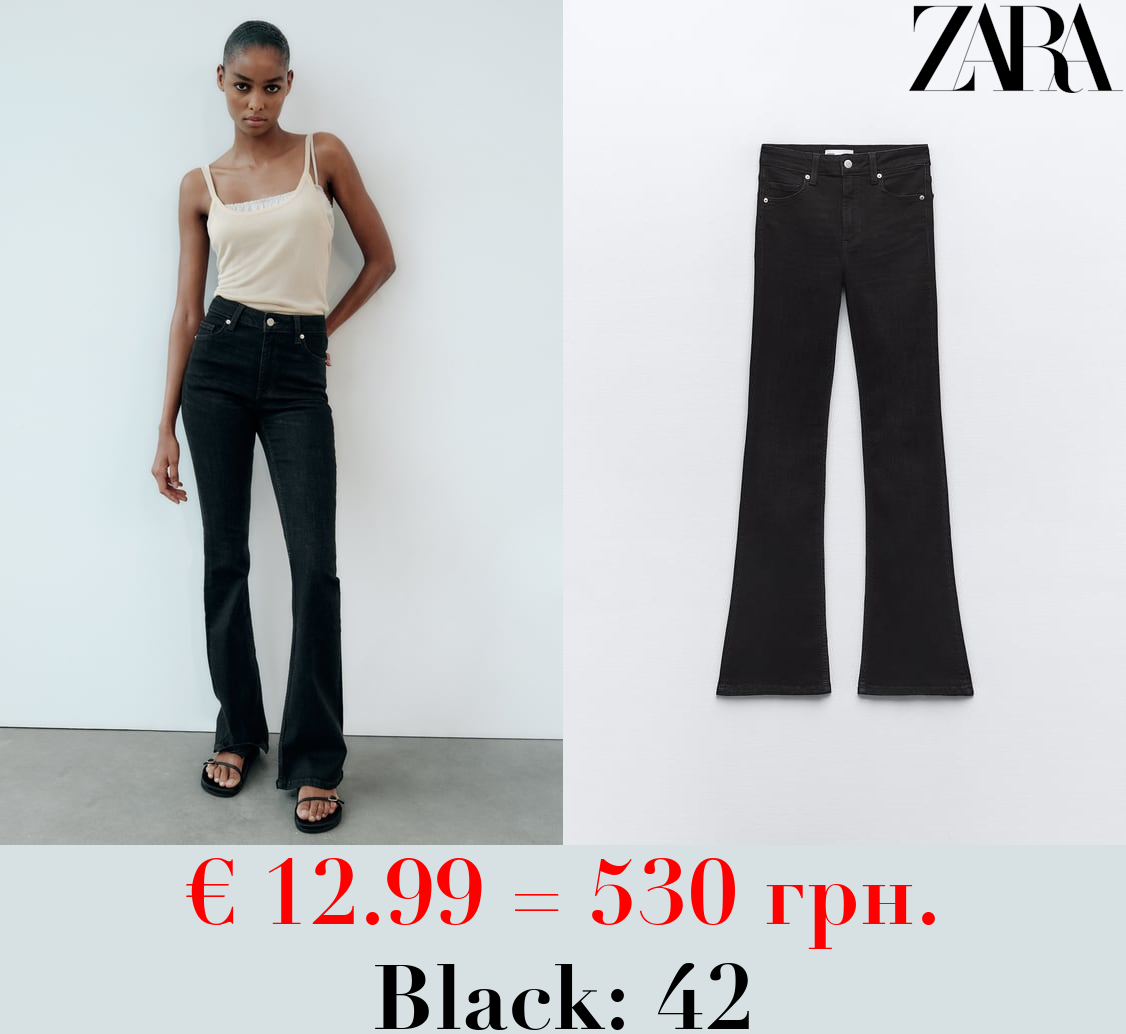 TRF FLARE MID-RISE FULL LENGTH JEANS