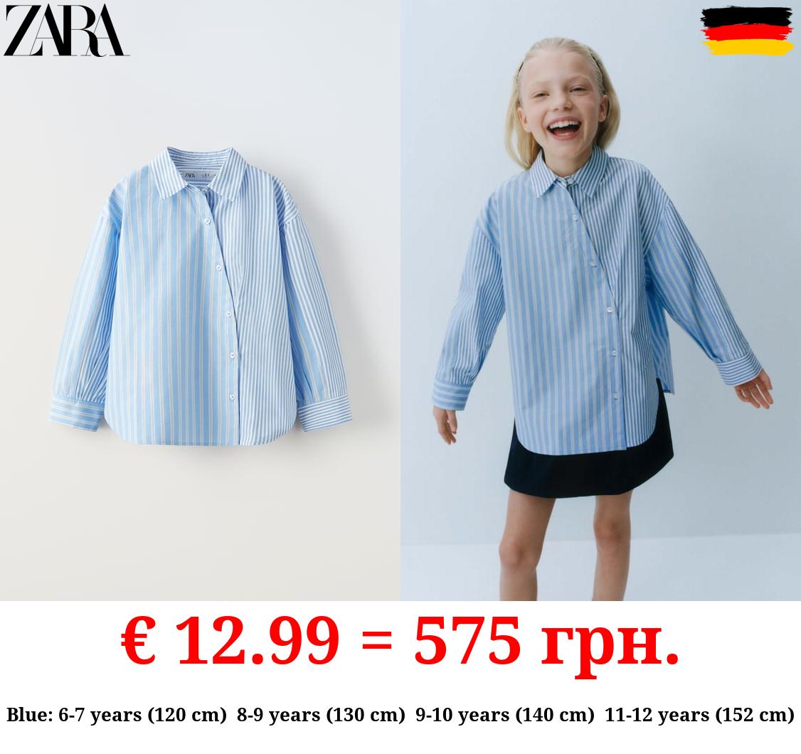 CONTRAST STRIPED SHIRT