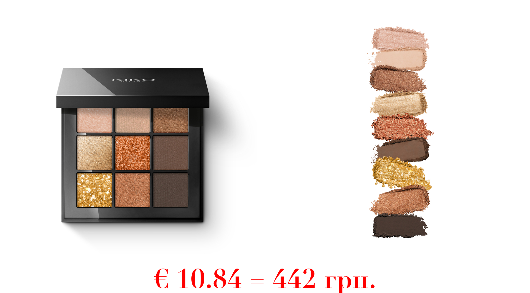 glamour multi finish eyeshadow palette