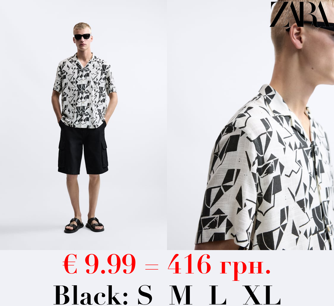 VISCOSE - LINEN SHIRT