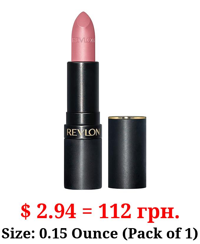 REVLON Super Lustrous The Luscious Mattes Lipstick, in Pink, 016 Candy Addict, 0.15 oz