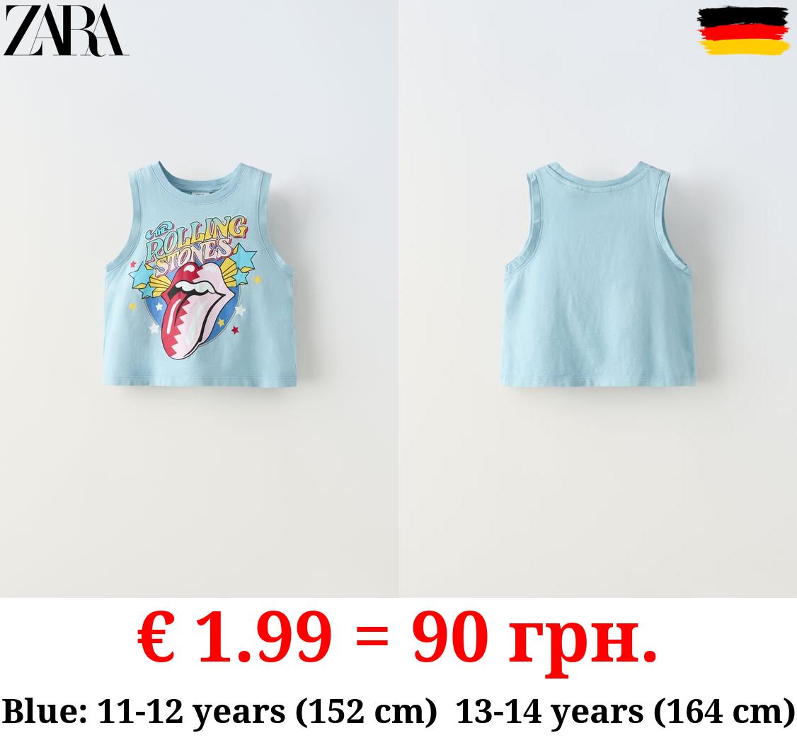 FADED-EFFECT THE ROLLING STONES ® TANK TOP