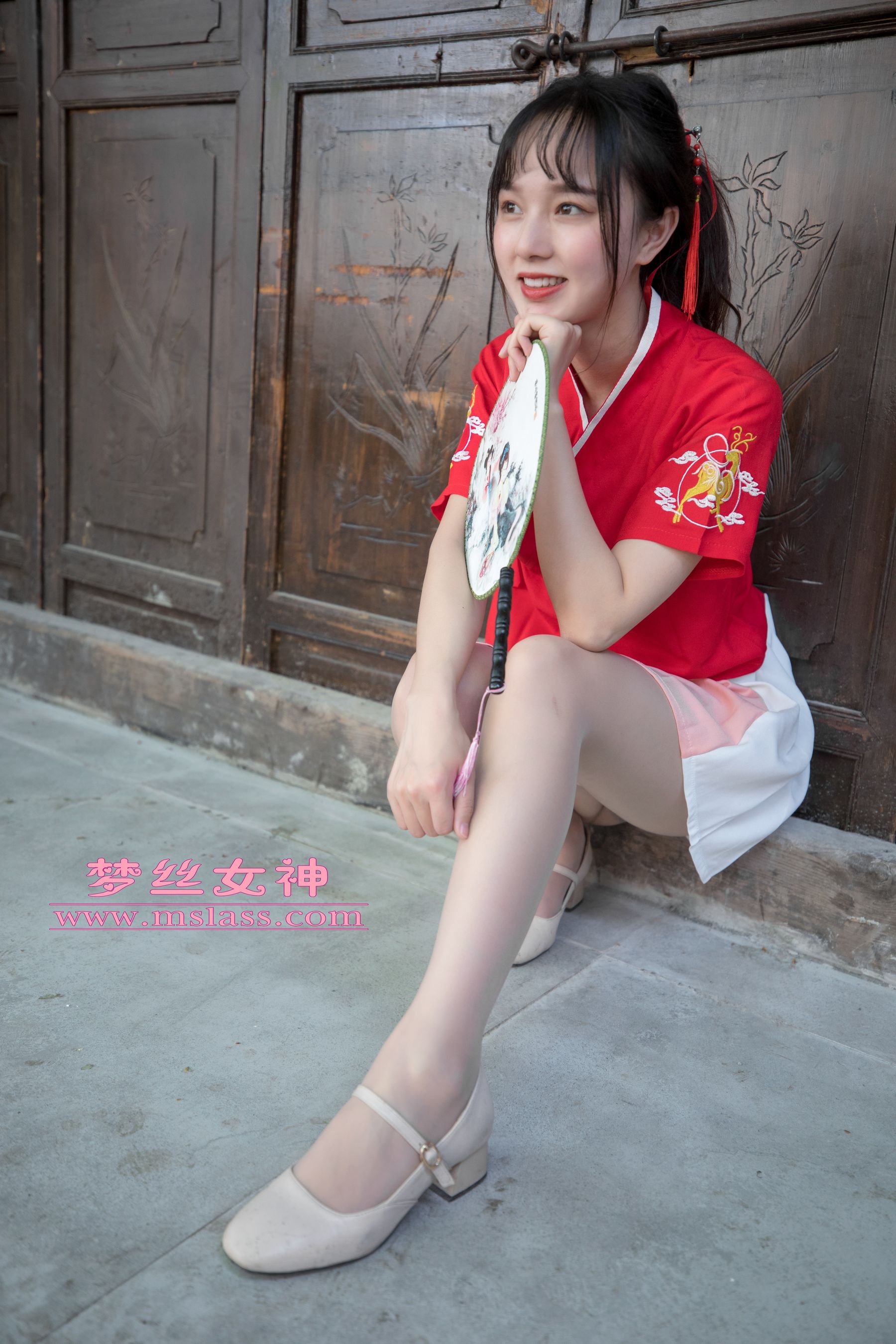 [梦丝女神MSLASS]_玥玥_长城古风少女-写真图集共95P 9