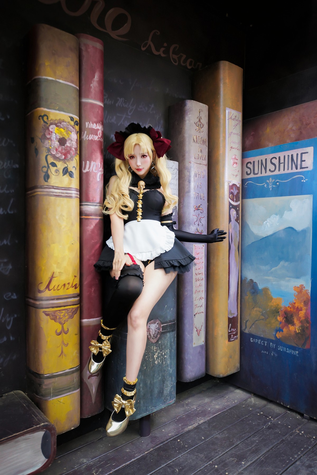 Cosplay ElyEE子 远坂凛 女仆 11