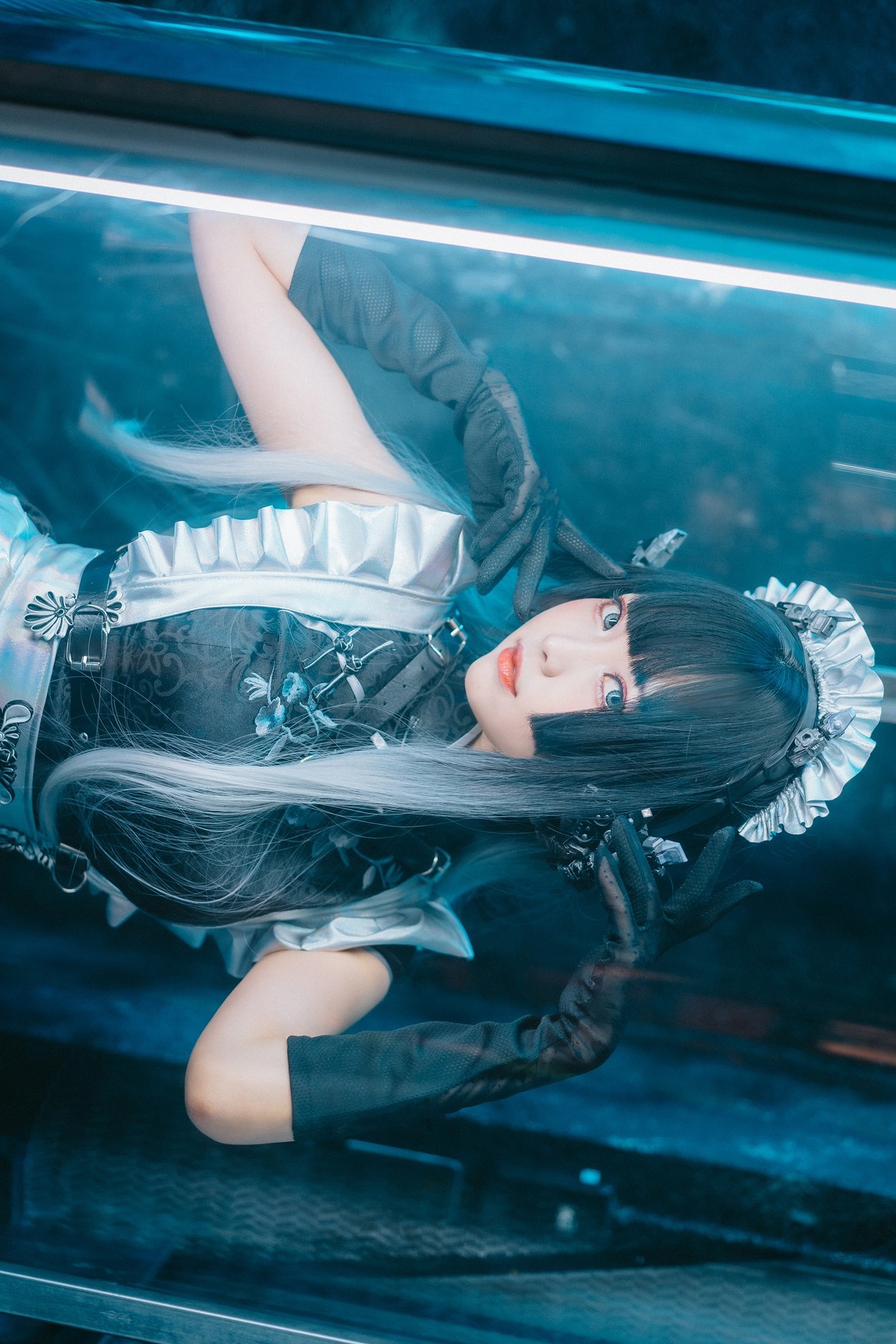 Cosplay ElyEE子 賽博女僕 Melanite黑榴石 9