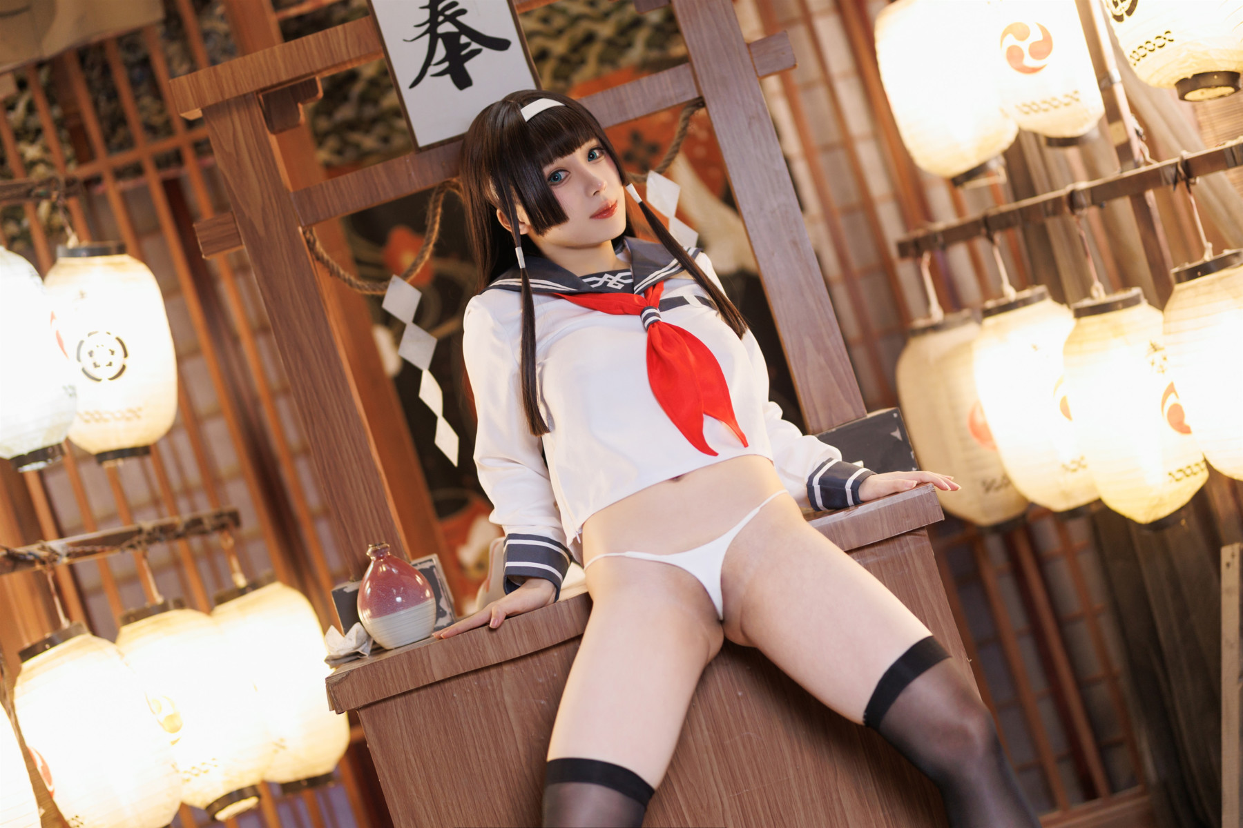 Cosplay 胡桃猫Kurumineko 美少女万华镜 理与迷宫的少女 Set.02 34