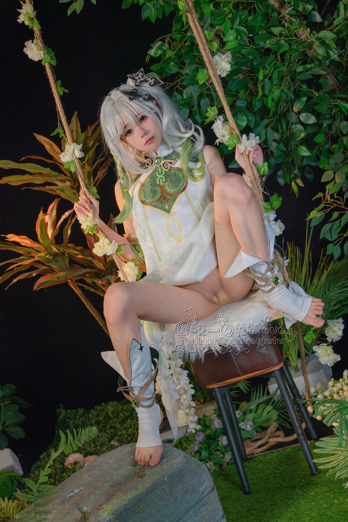 Cosplay 黏黏团子兔 万年萝莉纳西妲 27