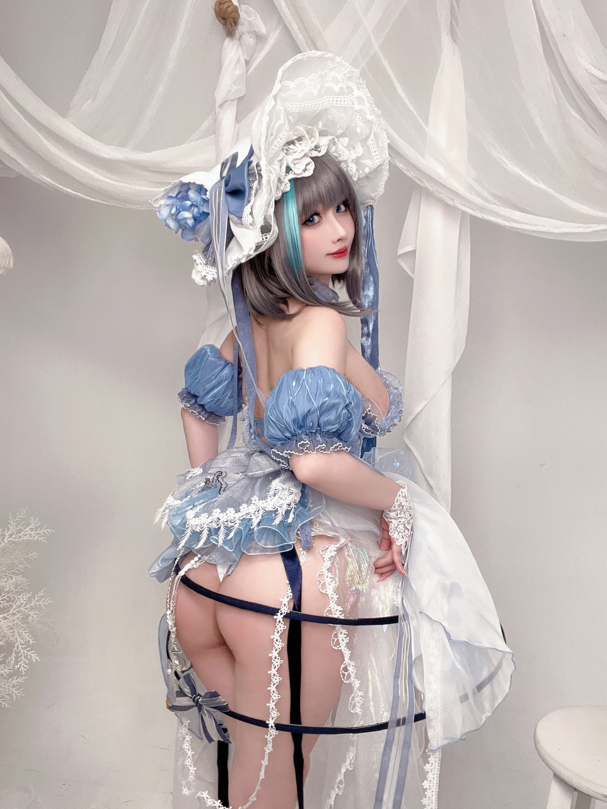Cosplay Rioko凉凉子 柴郡冰雪公主 31