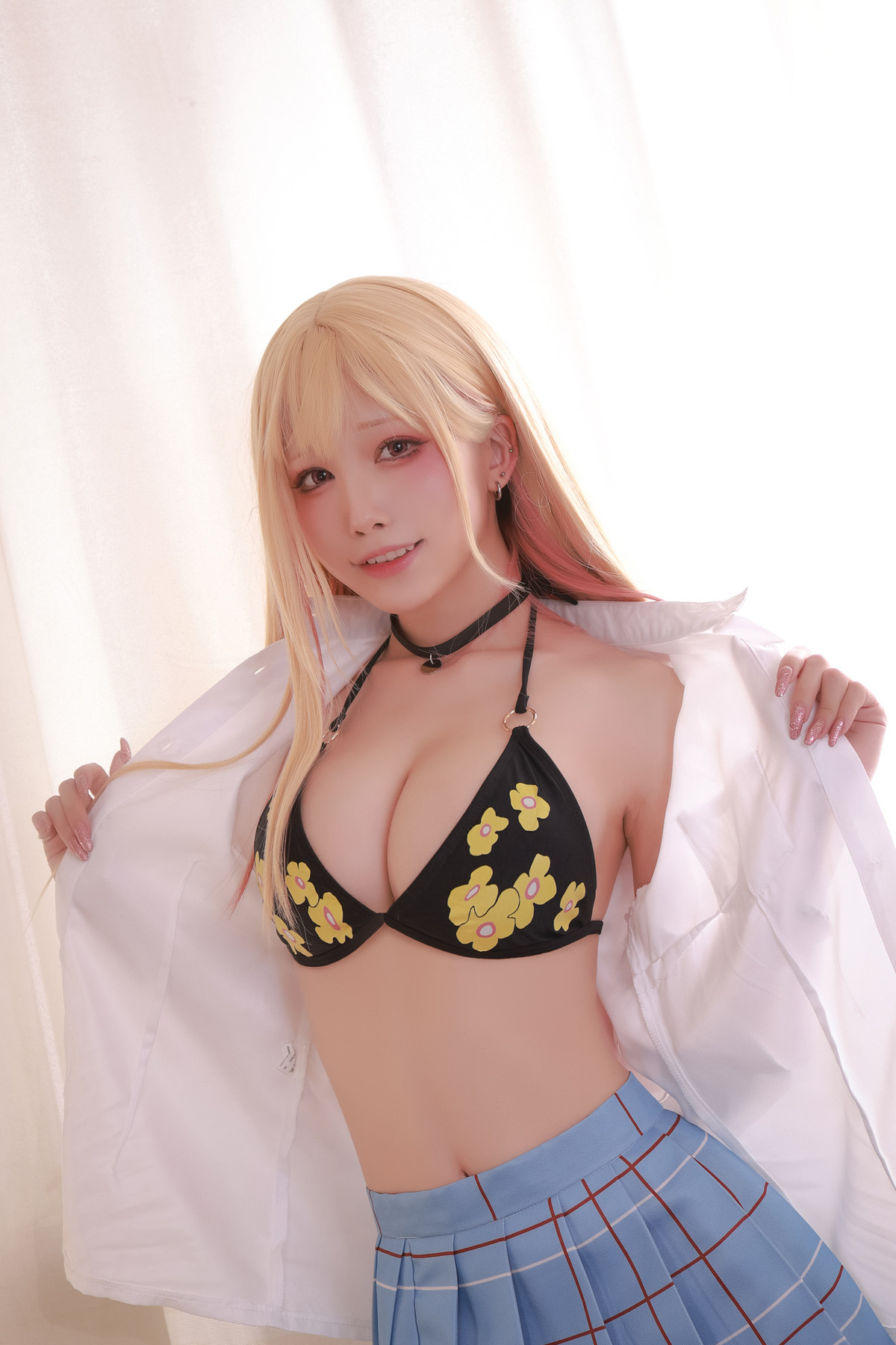 水淼aqua Cosplay Vol.117 Marin Kitagawa 喜多川海夢 16