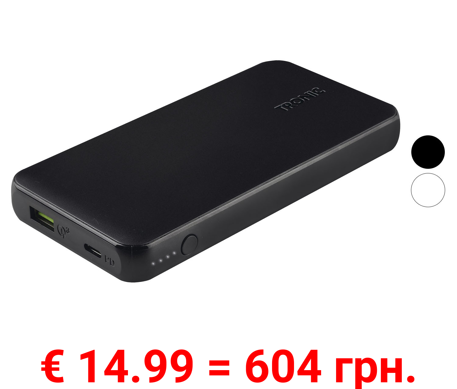 TRONIC® Powerbank »TPB10000A2«, 10000 mAh, mit Power Delivery