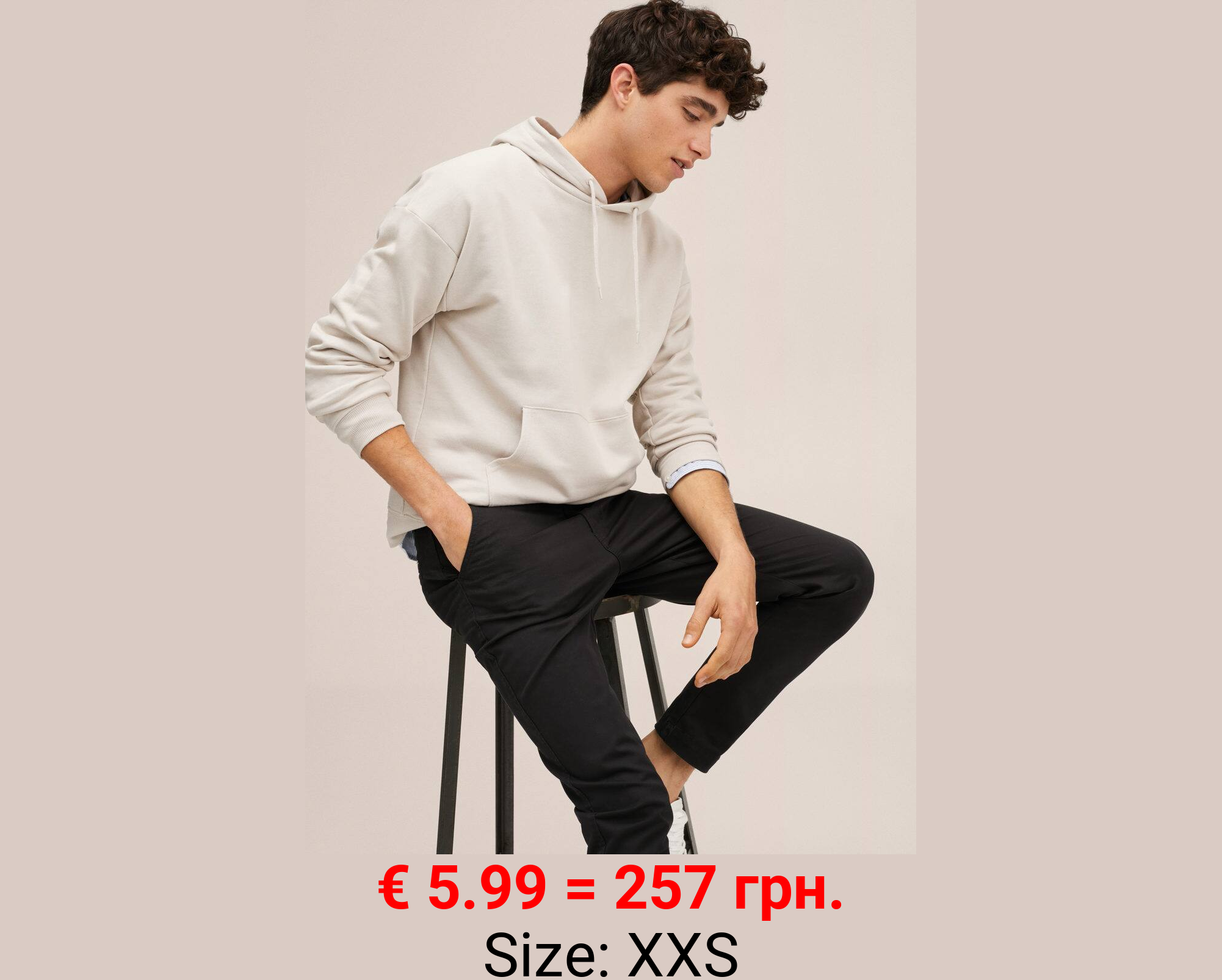 Pantalón chino algodón 