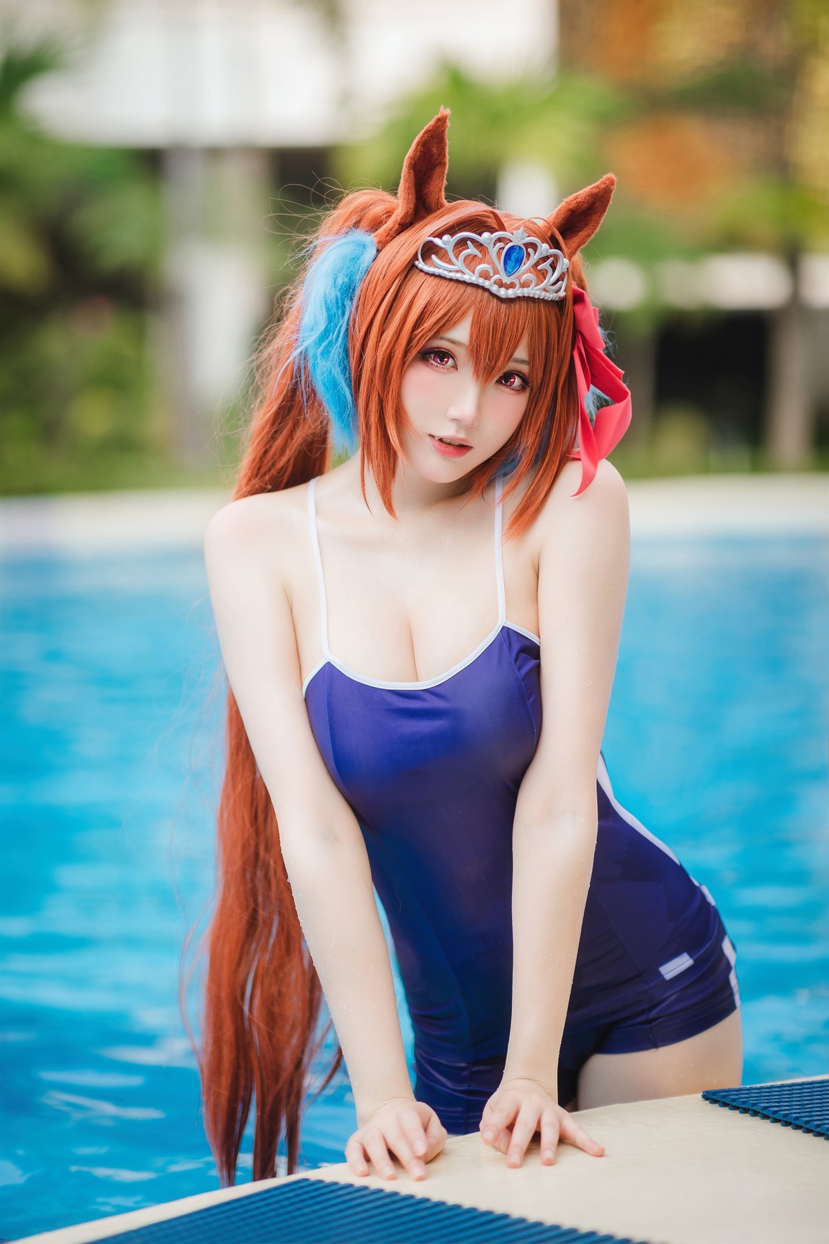 Cosplay 瓜希酱福利 赛马娘 大和赤骥 12