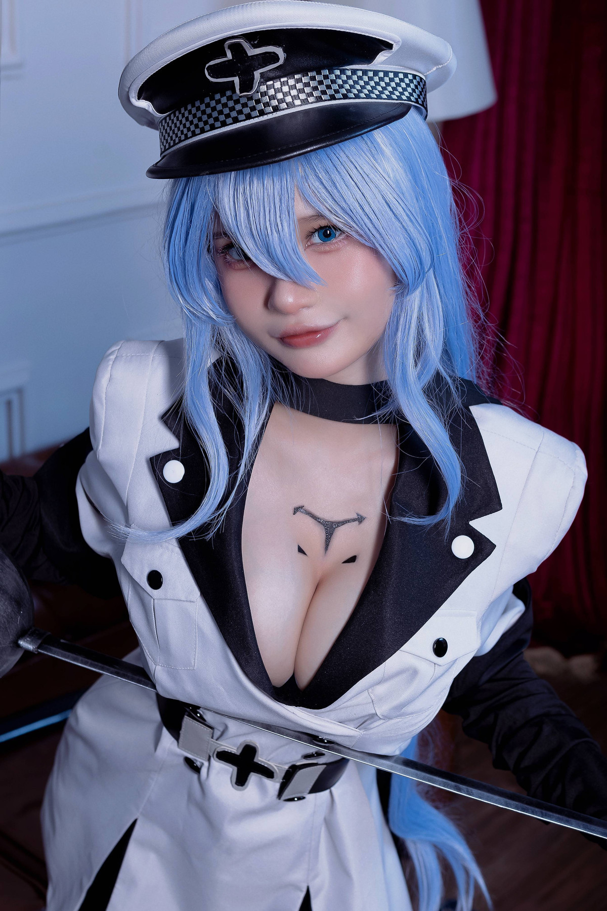 Cosplay Azami福利 斩 赤红之瞳 艾斯德斯 6