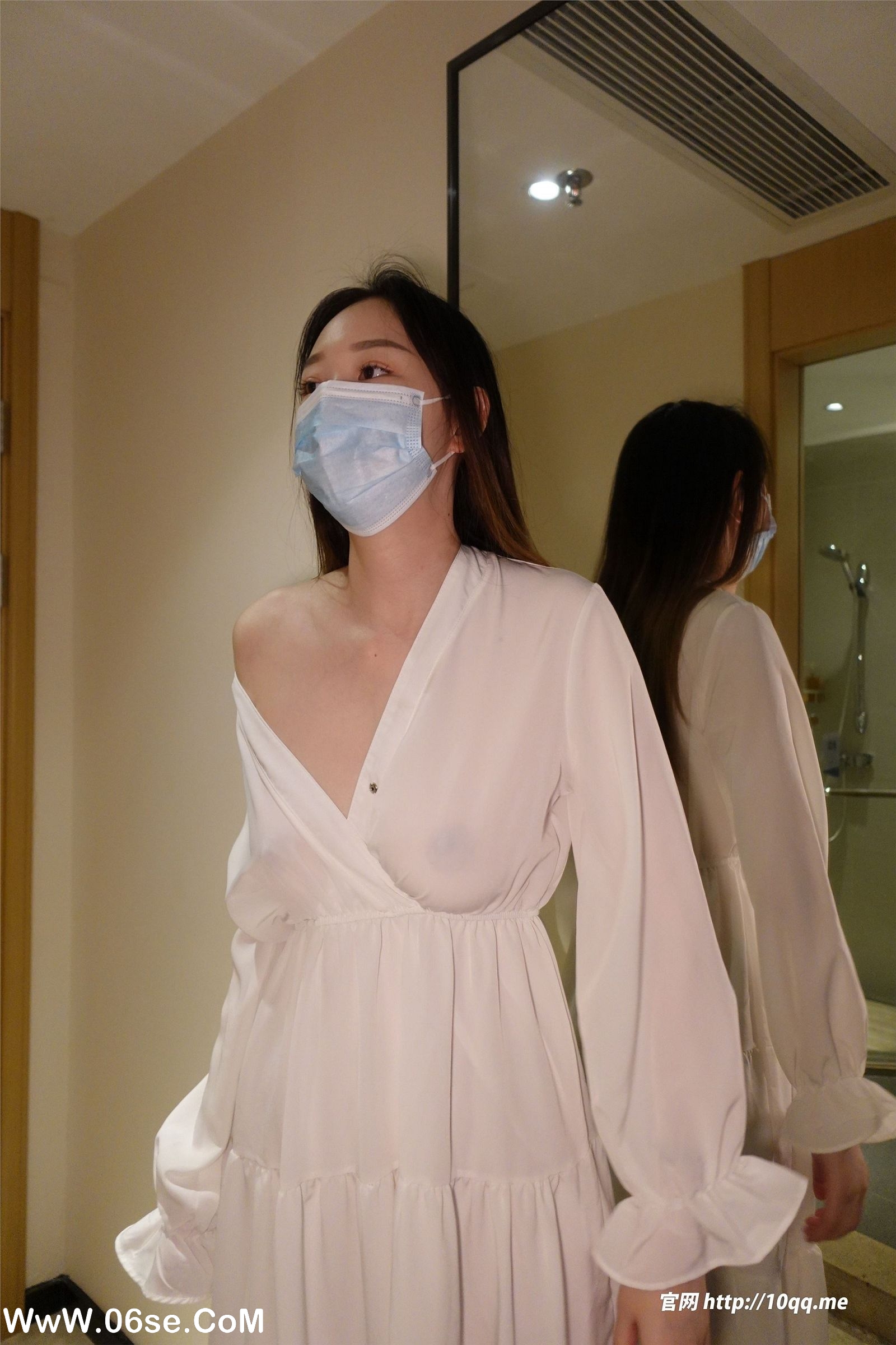 图片[38]-[ROSI写真]口罩系列 2022.10.25 NO.2326-六色网