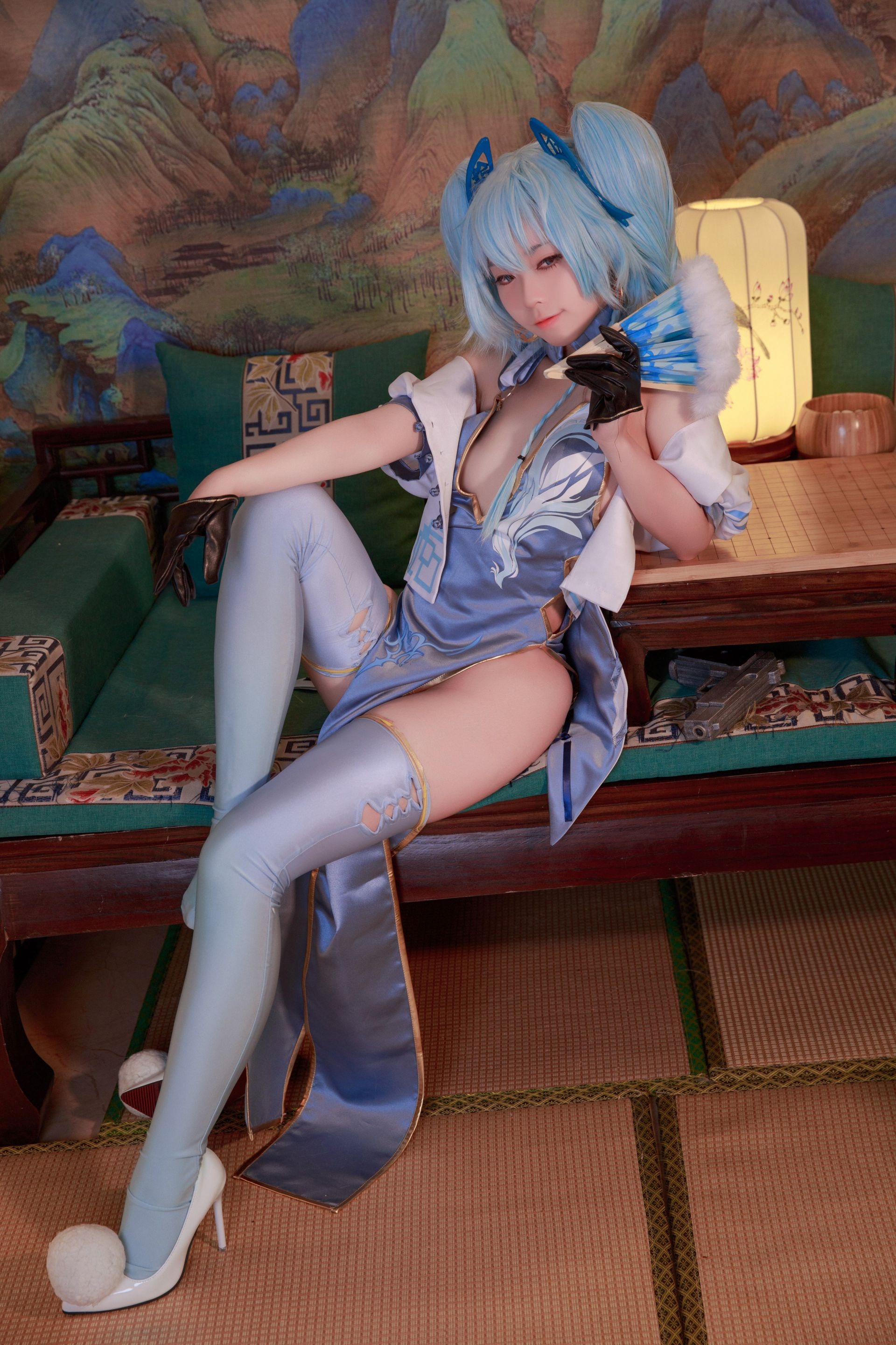 G44不会受伤-pa15旗袍 翠雀媚 [20P] 15