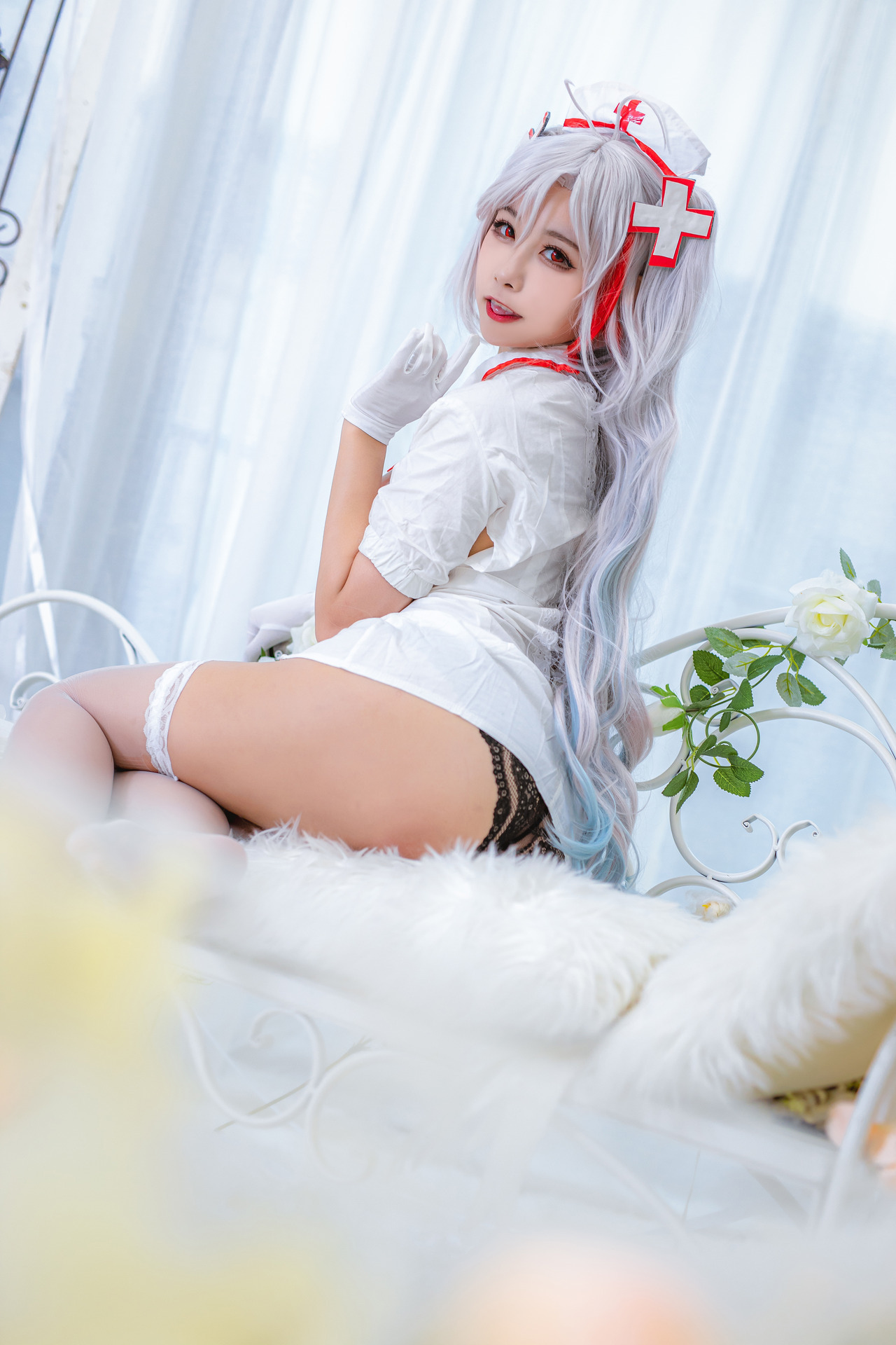 [Momoko葵葵] Prinz Eugen 欧根亲王 Nurse 护士 14