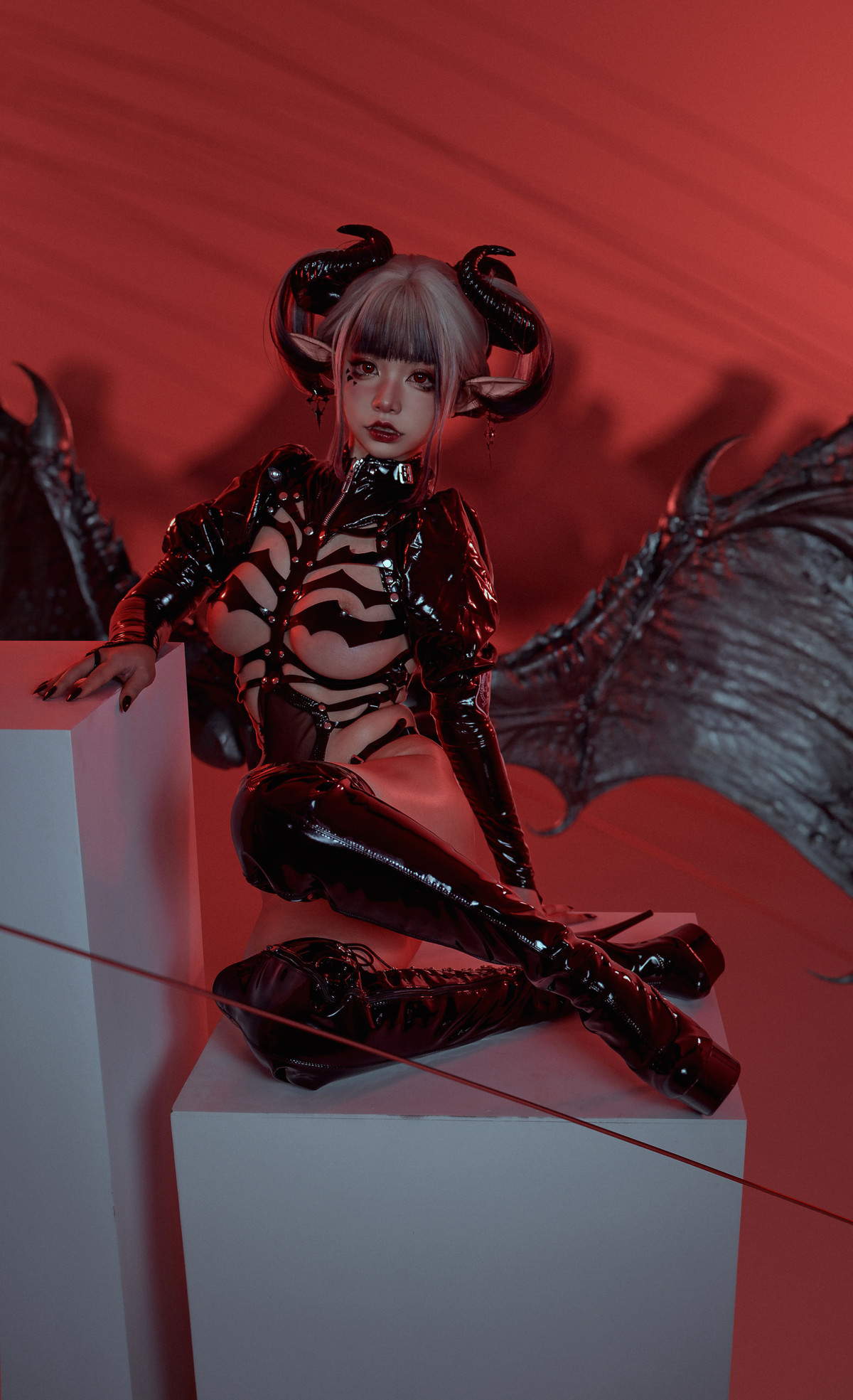Cosplay 爆机少女喵小吉 骸骨少女 21