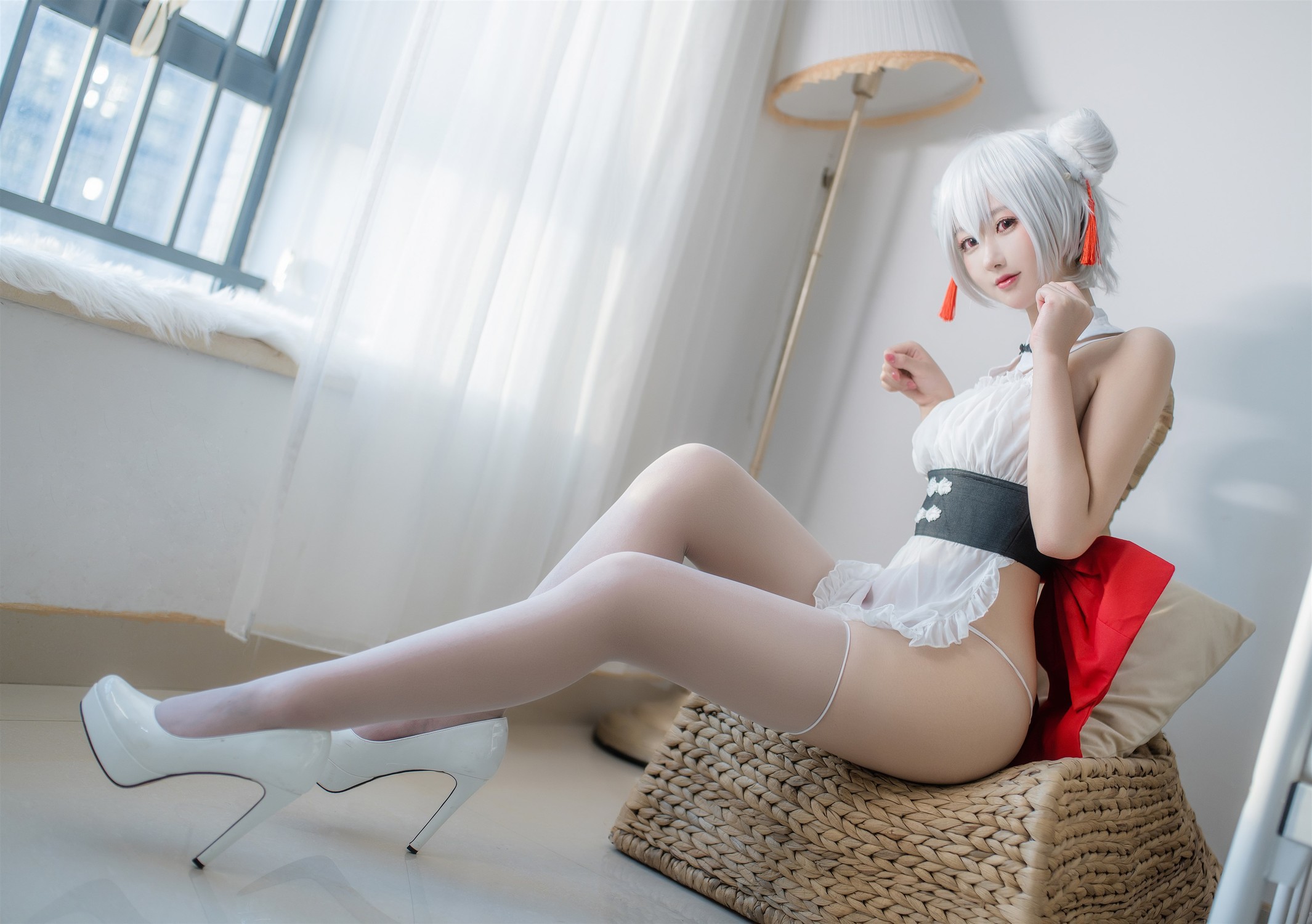 Cosplay 羽生三未 中華厨娘 10