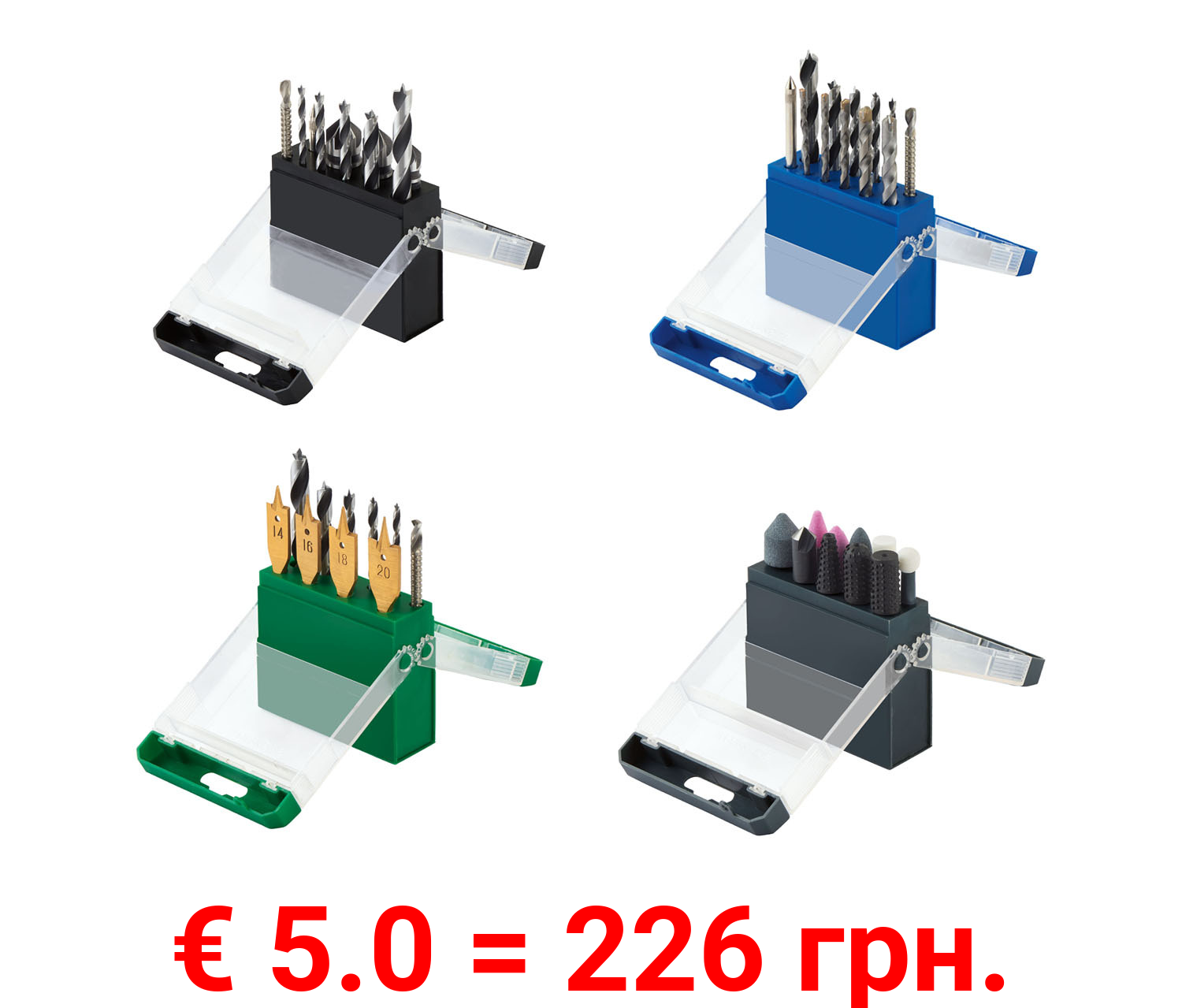 PARKSIDE® Fräs- und Bohrer Sets »PFBS 4 A1«