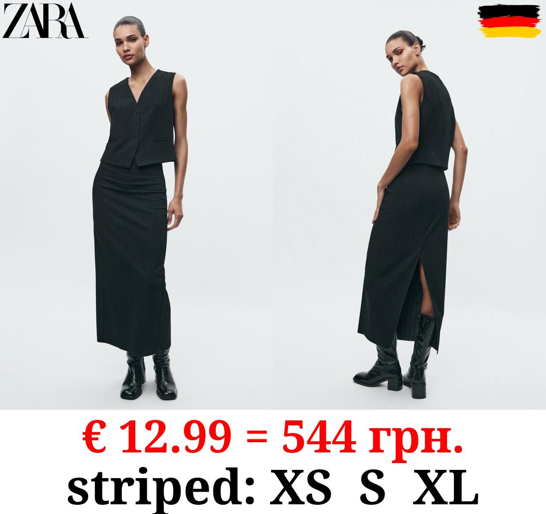 ZW COLLECTION PINSTRIPE SKIRT