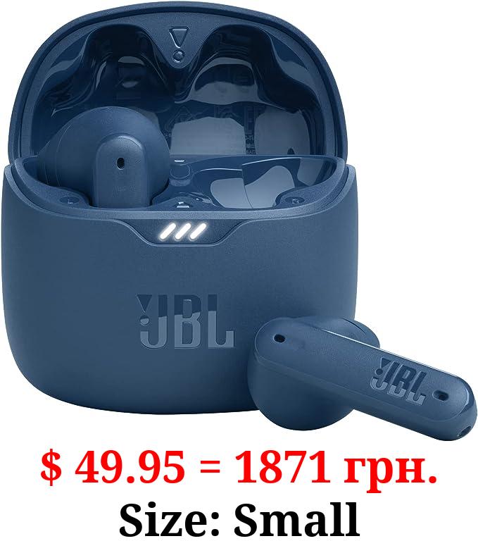 JBL Tune Flex - True Wireless Noise Cancelling Earbuds (Blue), Small