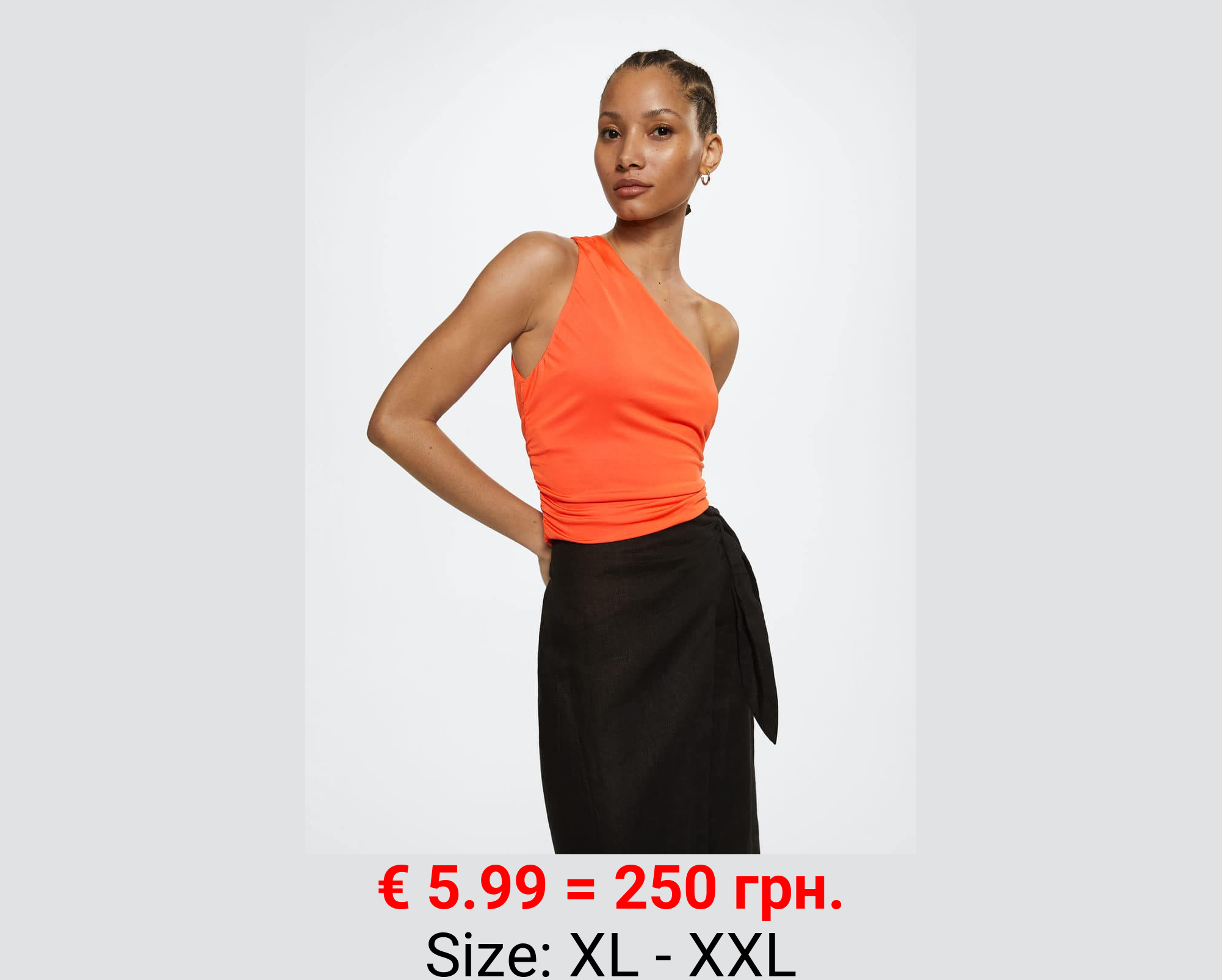 Top diseño asimétrico