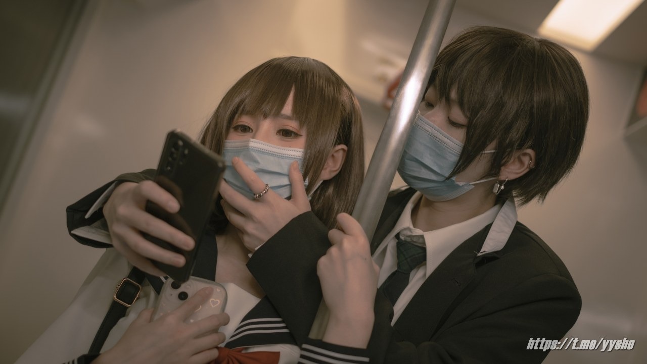 西园寺南歌&板巧鸽鸽 - 电车物语 [145P+10V] 40