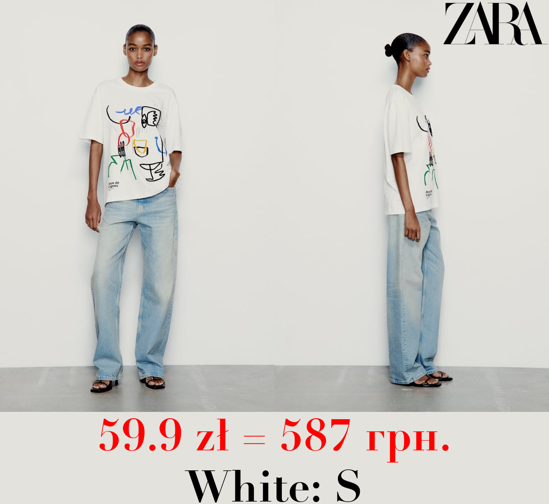 ARTY EMBROIDERED T-SHIRT