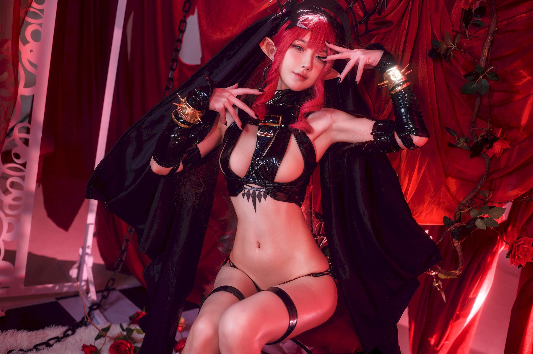 Cosplay 阿包也是兔娘 崔斯坦二破 28