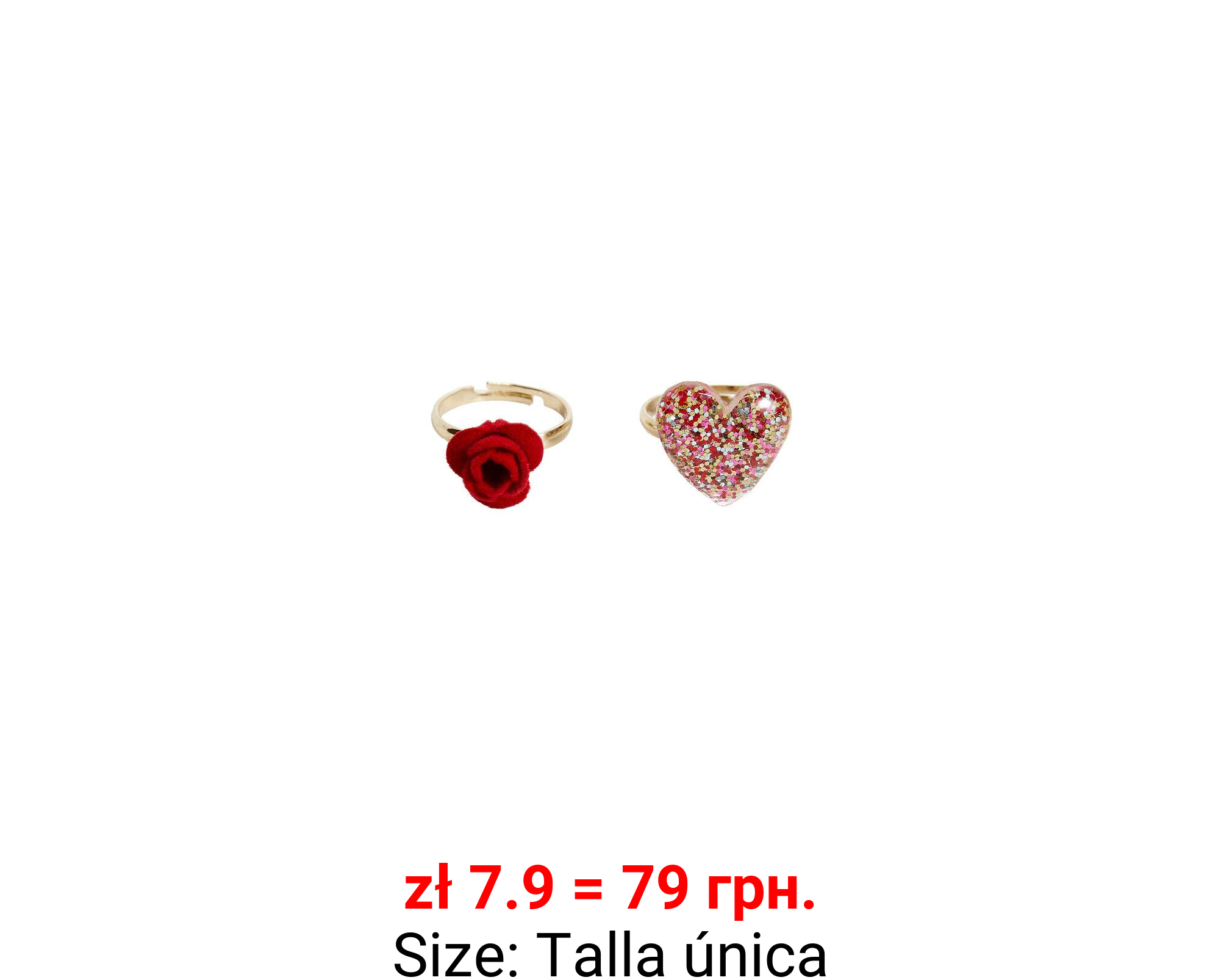 Pack 2 anillos fantasía