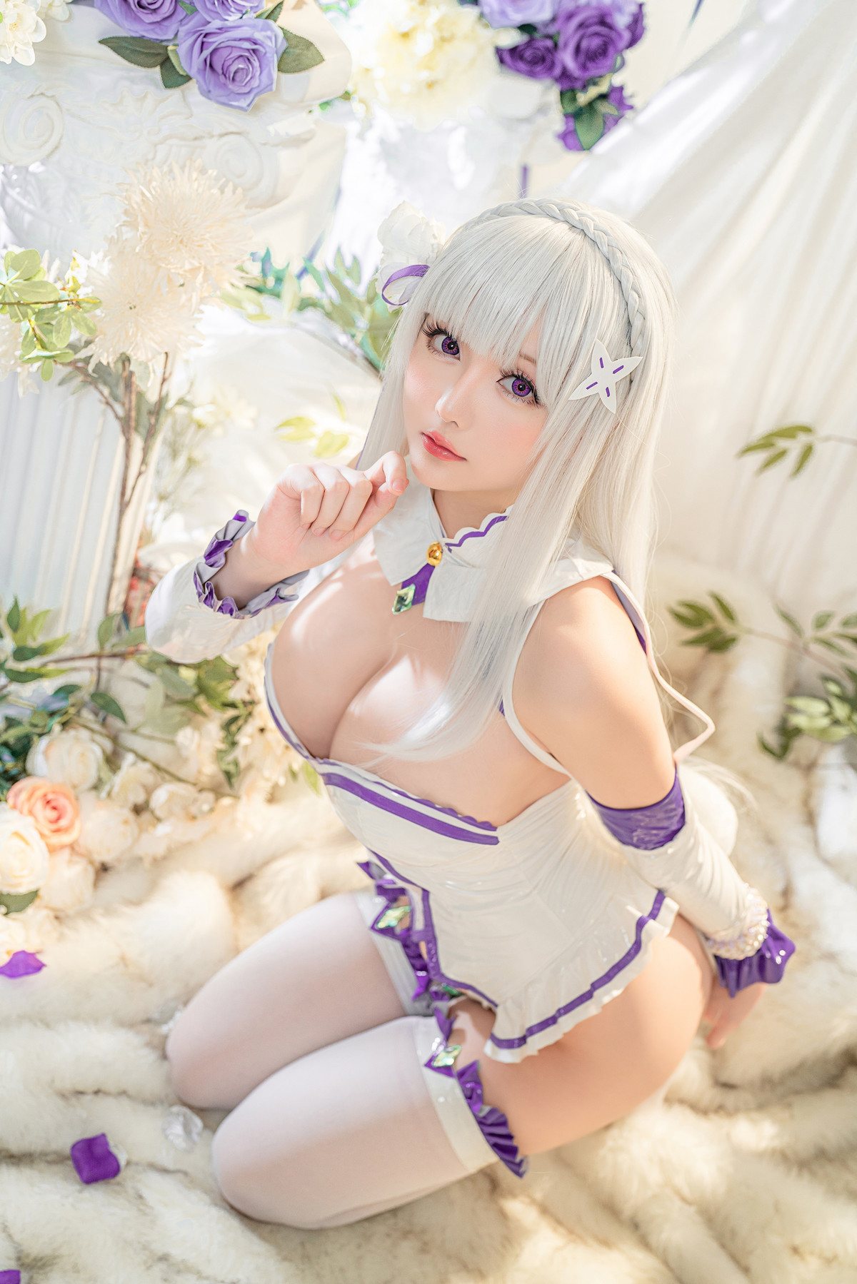 Hoshilily 小姐姐星之迟迟 Cosplay 爱蜜莉雅 20