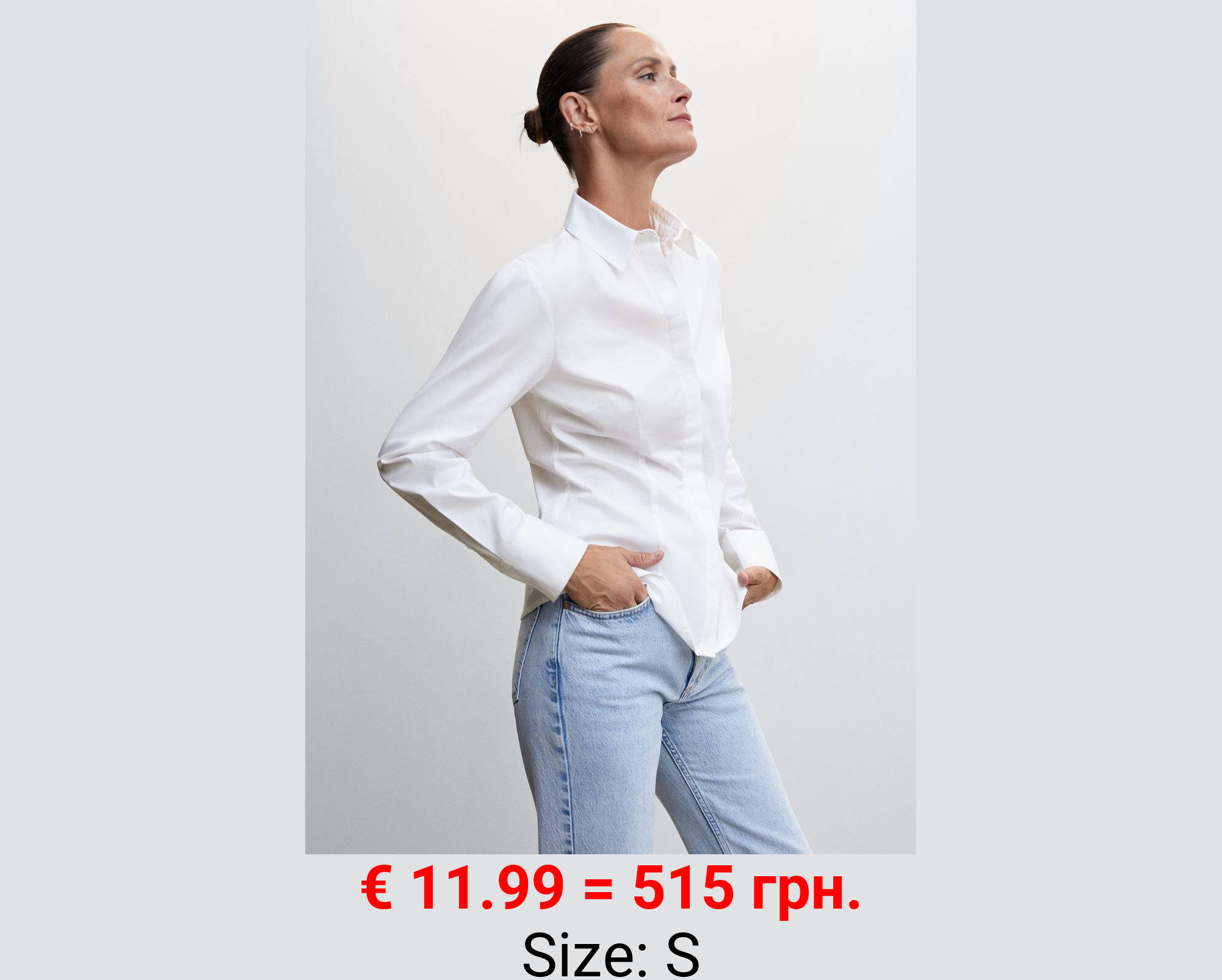 Camisa básica algodón