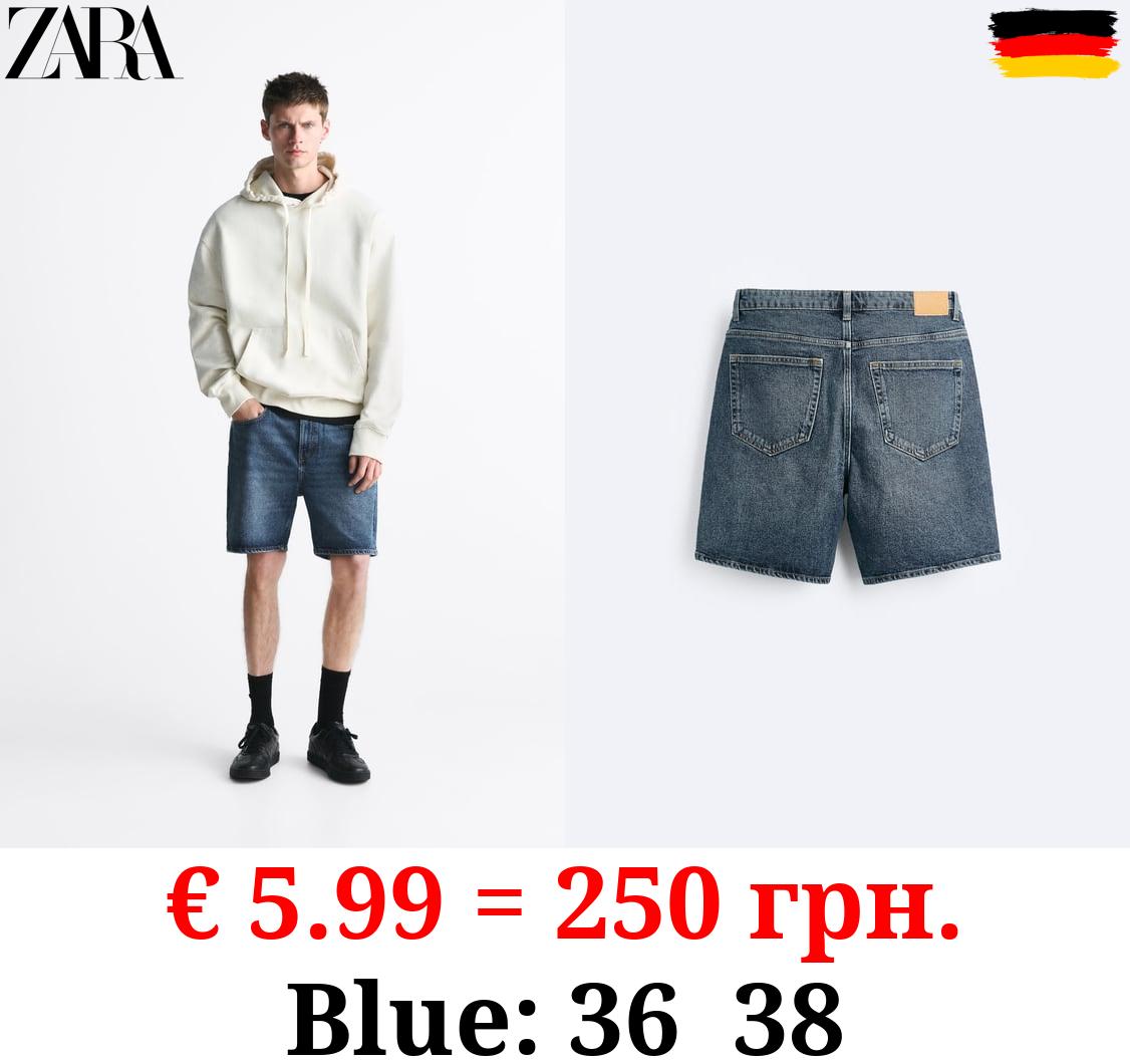 BASIC DENIM BERMUDA SHORTS