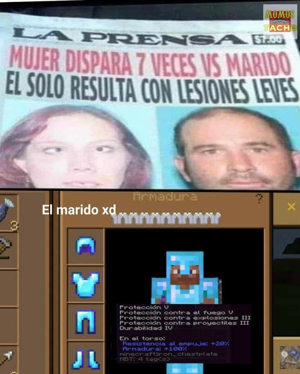 Dispara 7 veces a su marido