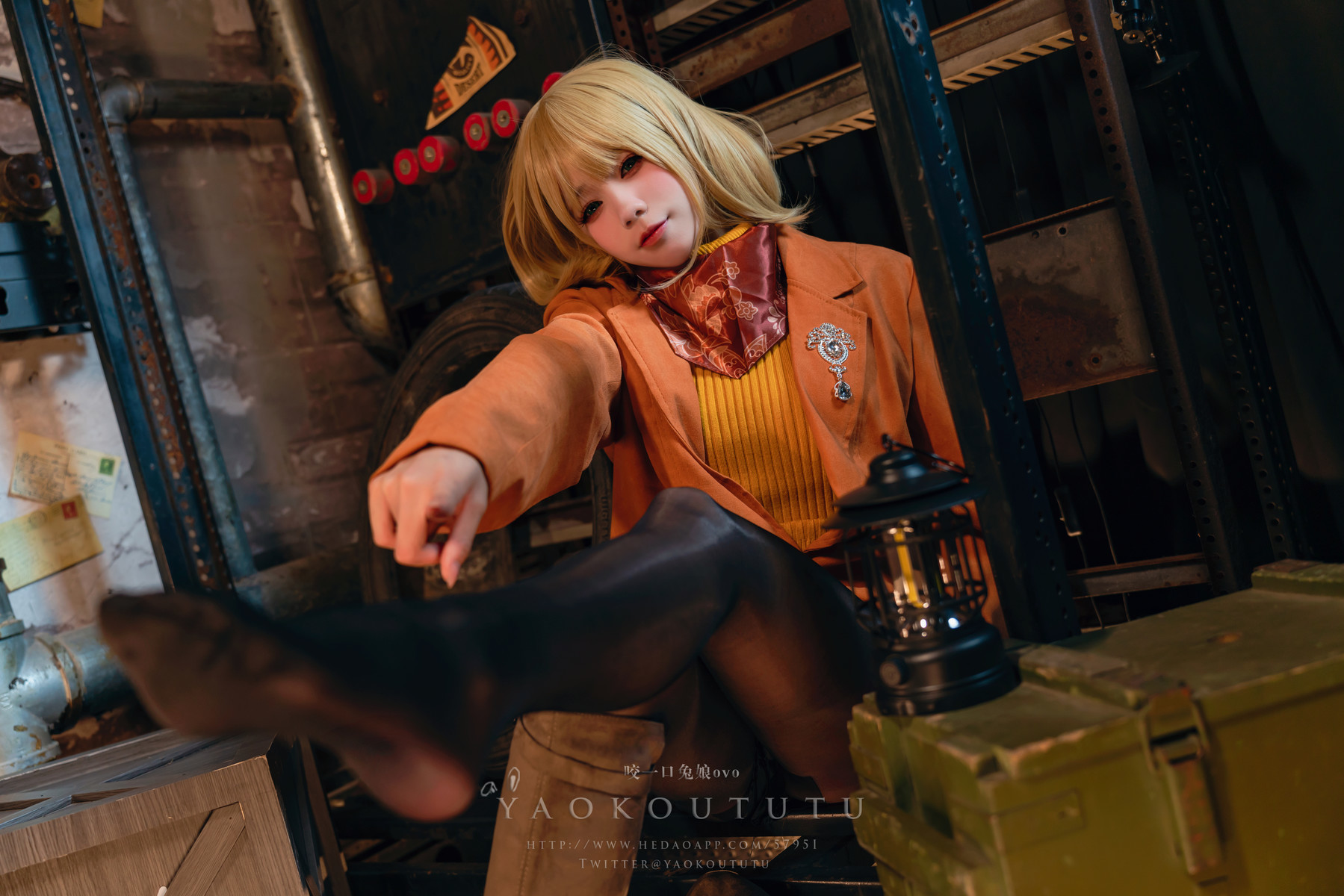 Cosplay 黏黏团子兔 生化危机4重置版 阿什莉 17