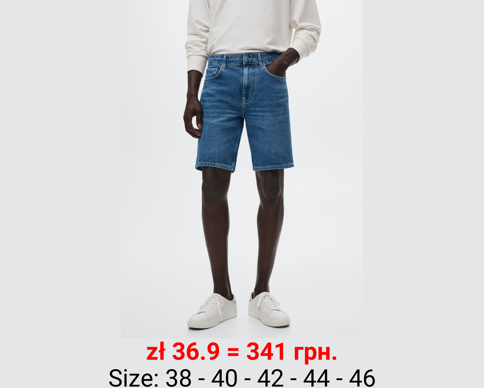 Bermudas vaqueras regular fit