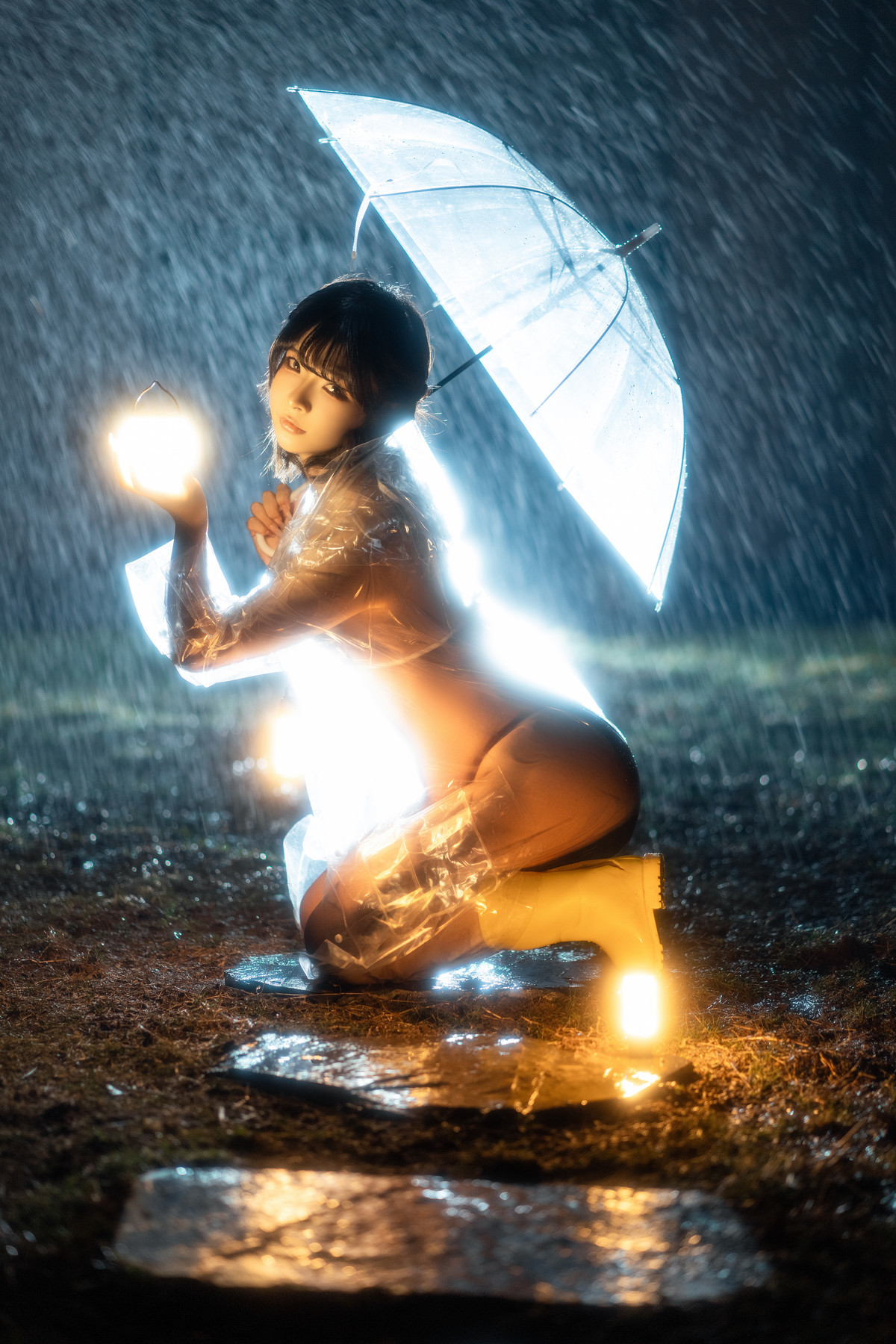 Cosplay Yuuhui玉汇 雨夜独舞 Set.01 39